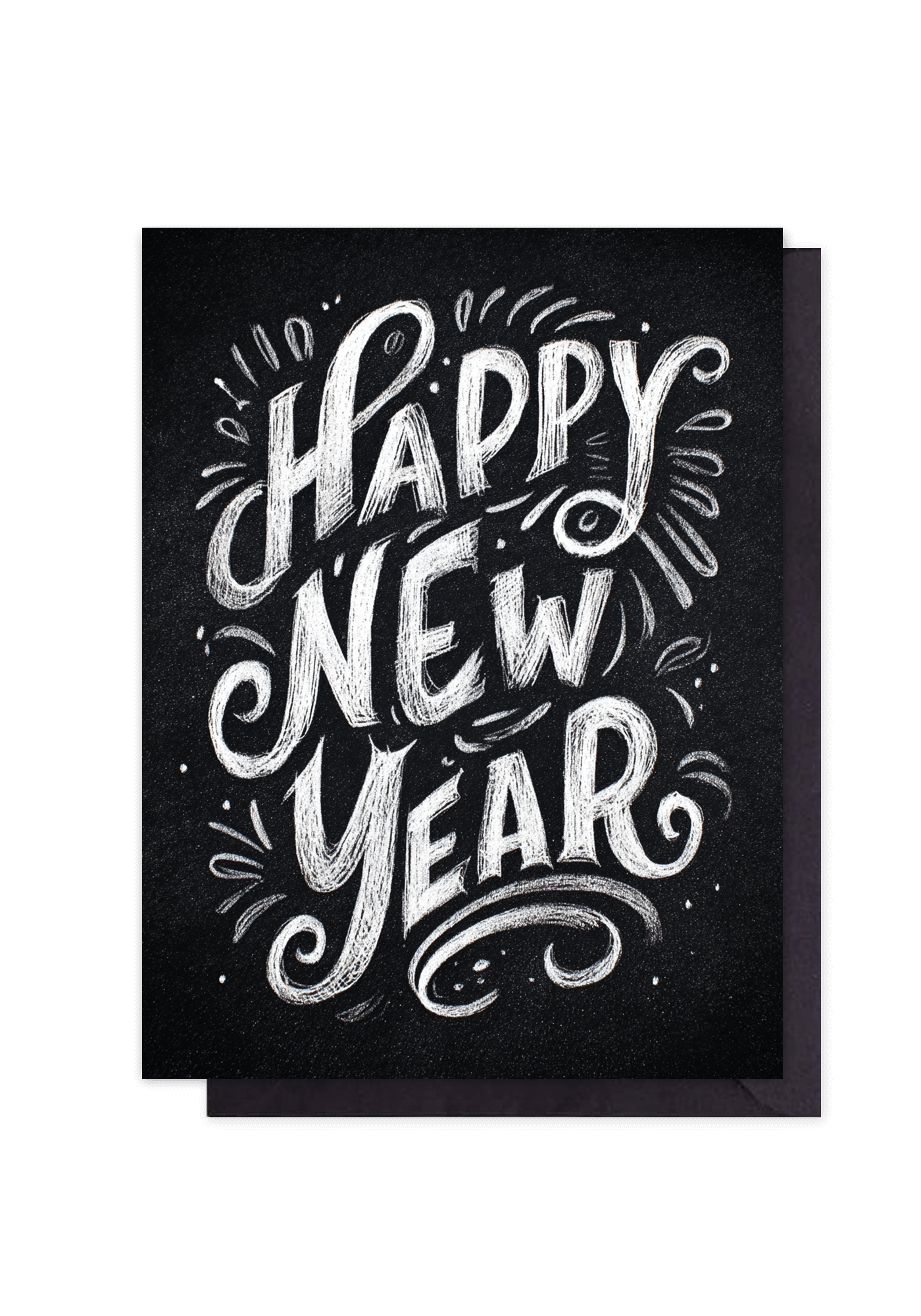 Happy New Year Black