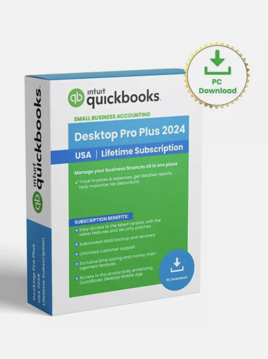 Intuit QuickBooks Desktop Pro Plus 2024 