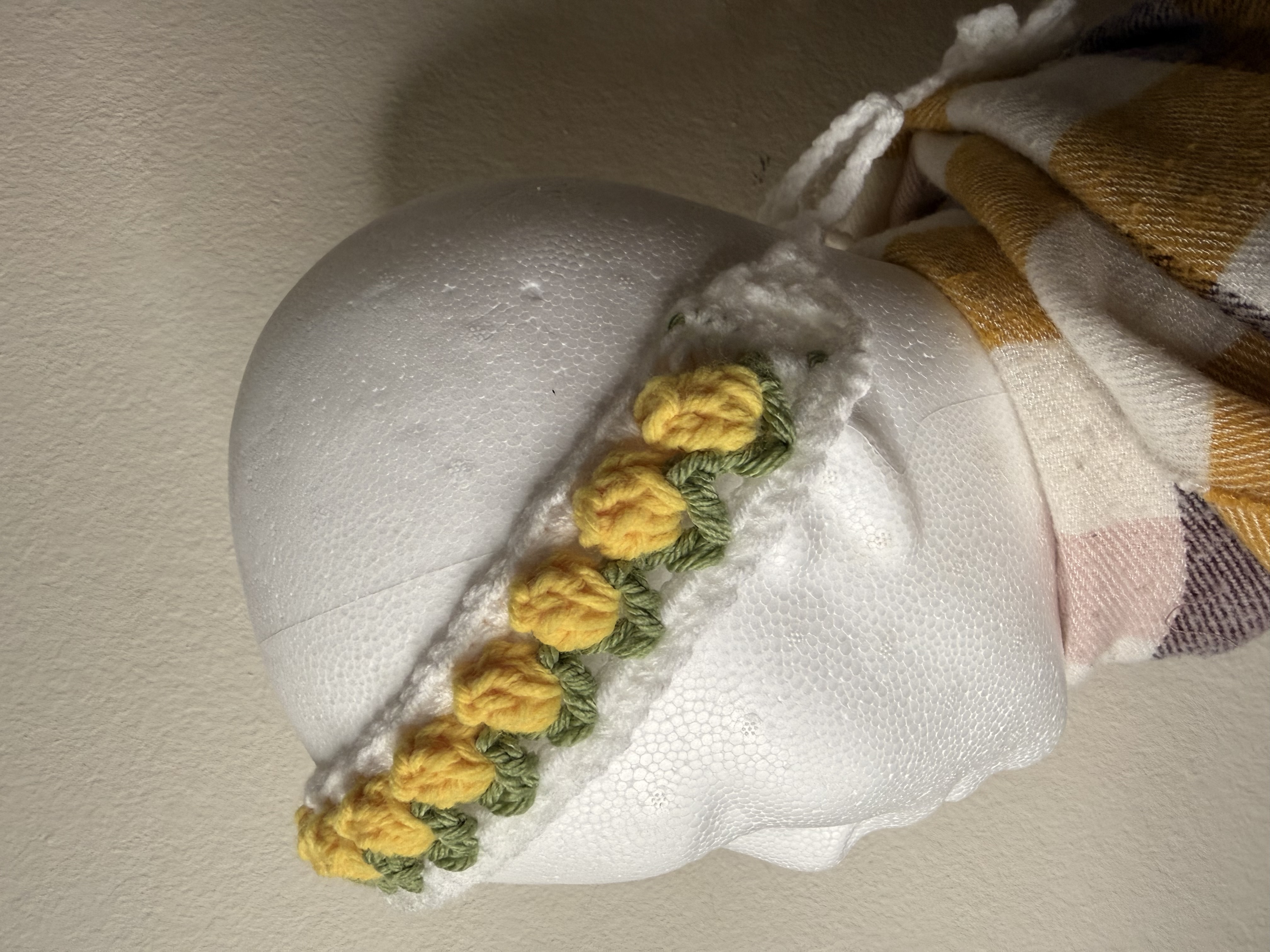 Crochet Tulip Flower Headband