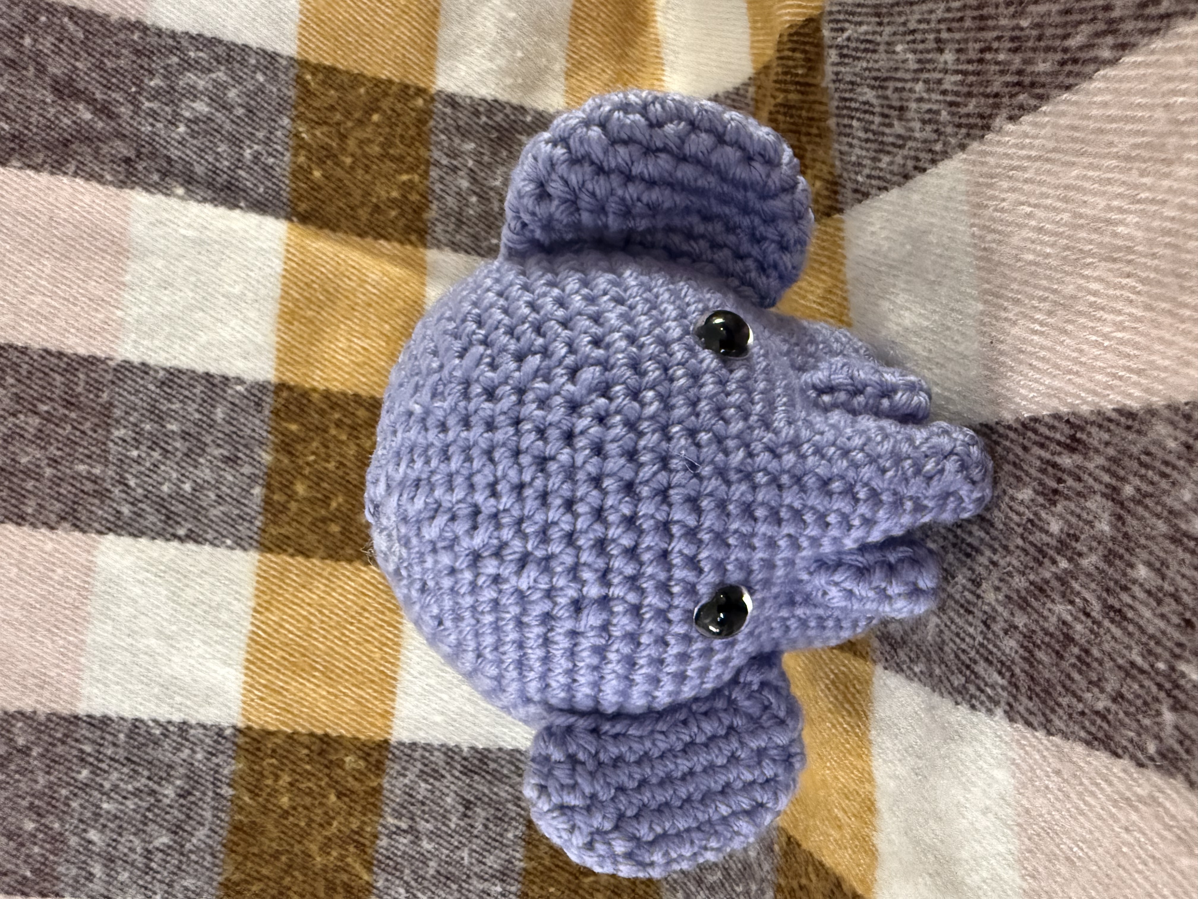 Crochet Elephant Plush