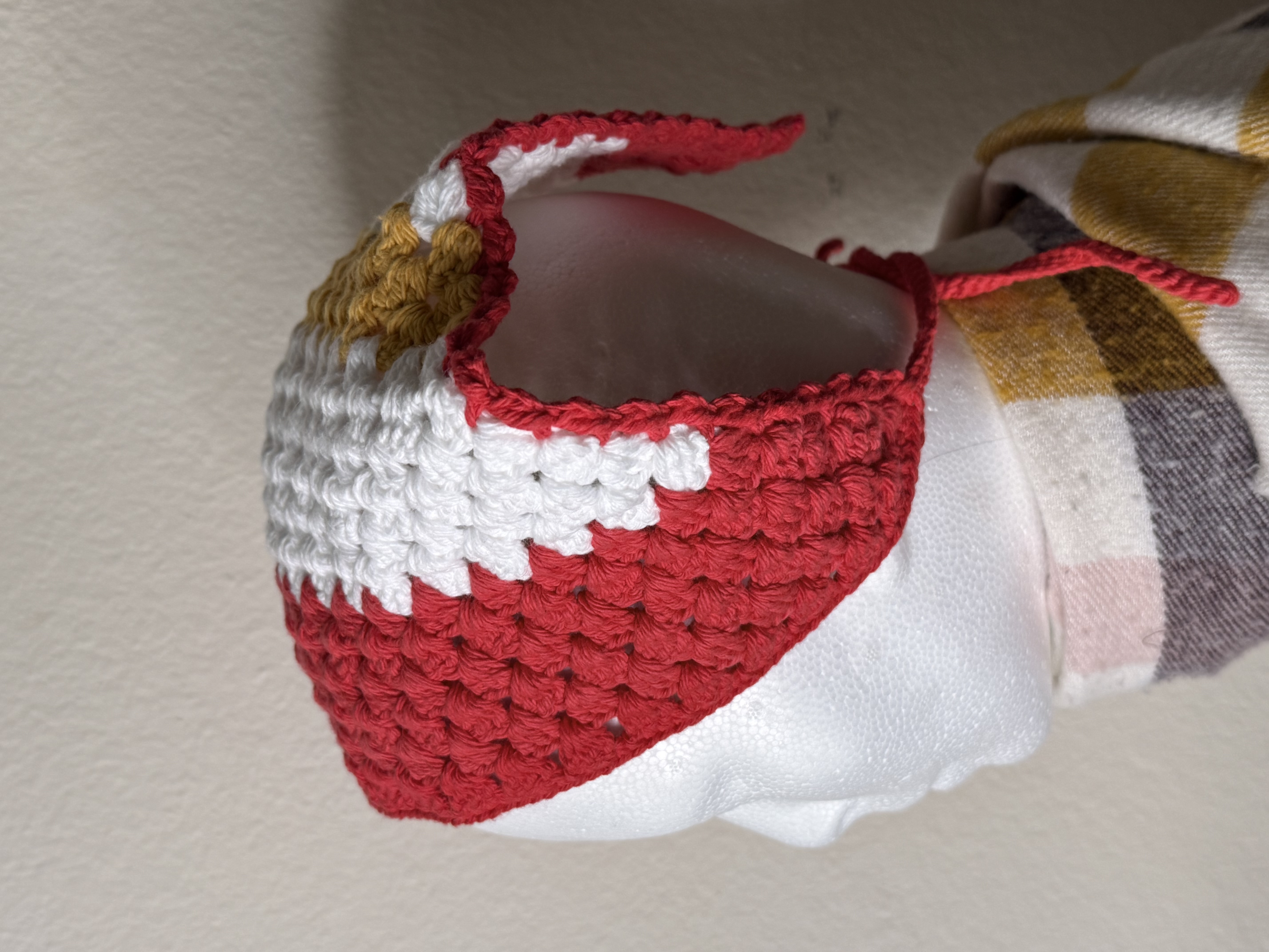 Handmade Crochet bandana cotton 