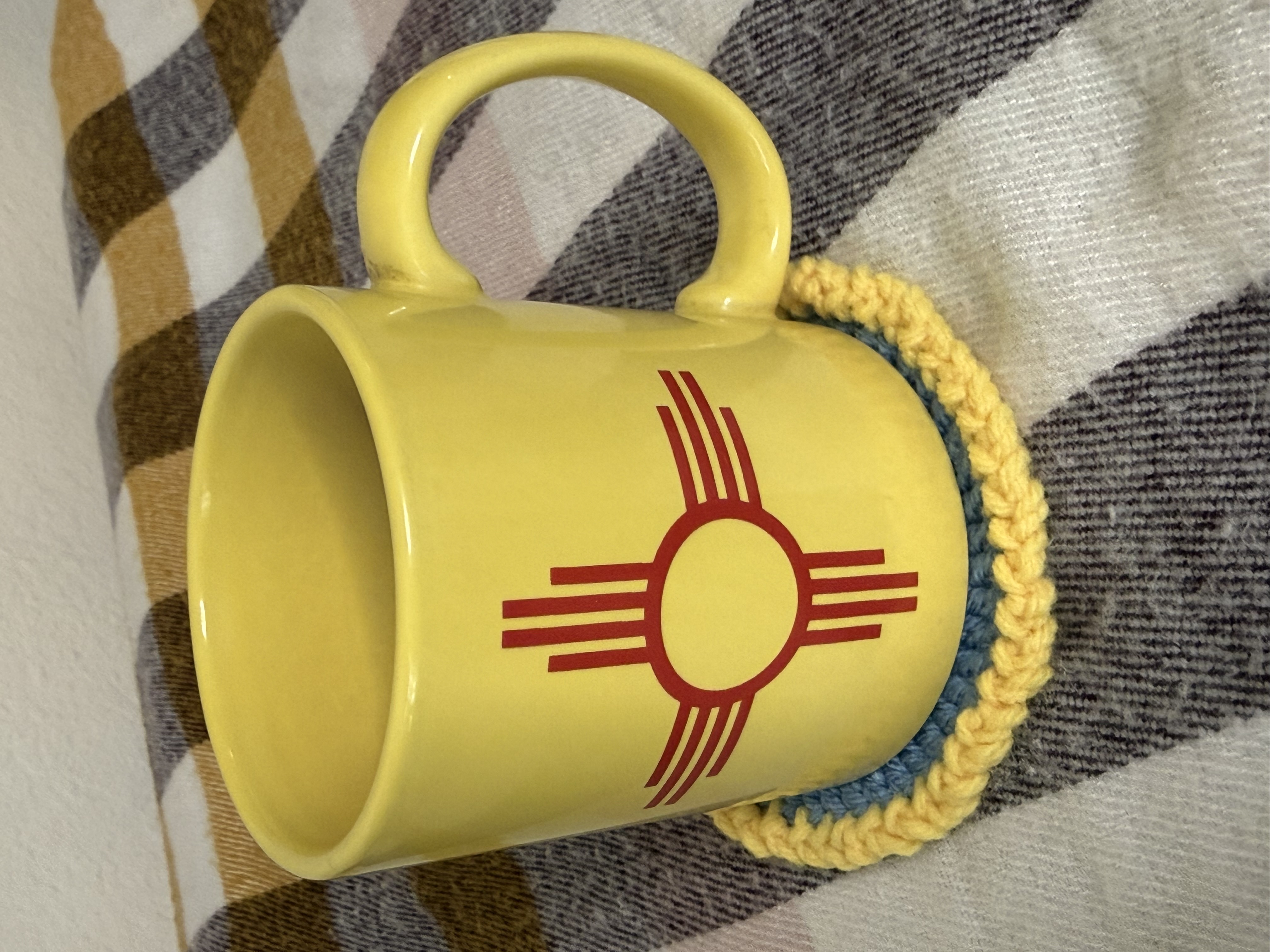 Crocheted Round Coaster