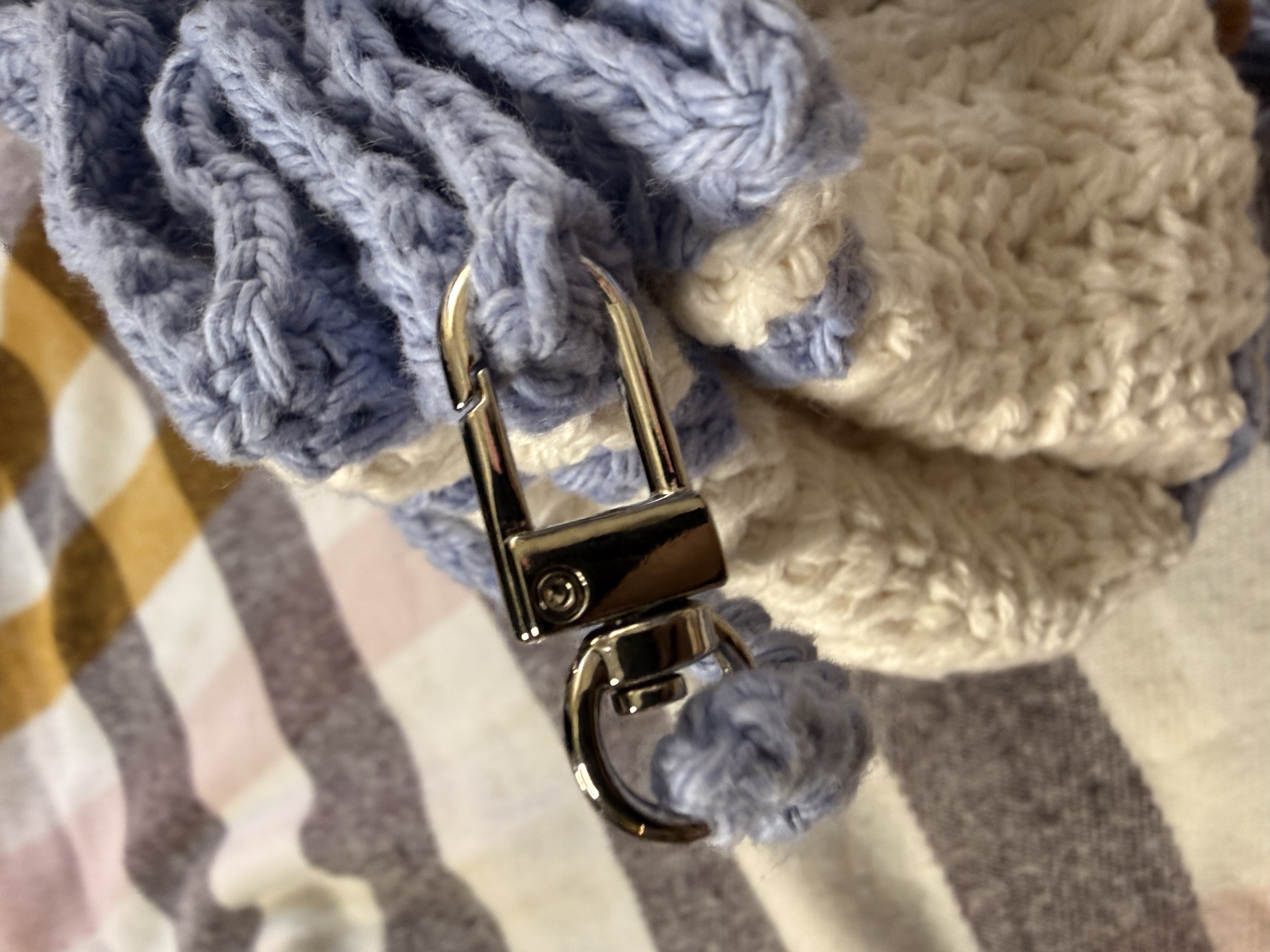 Crochet Drawstring Bag