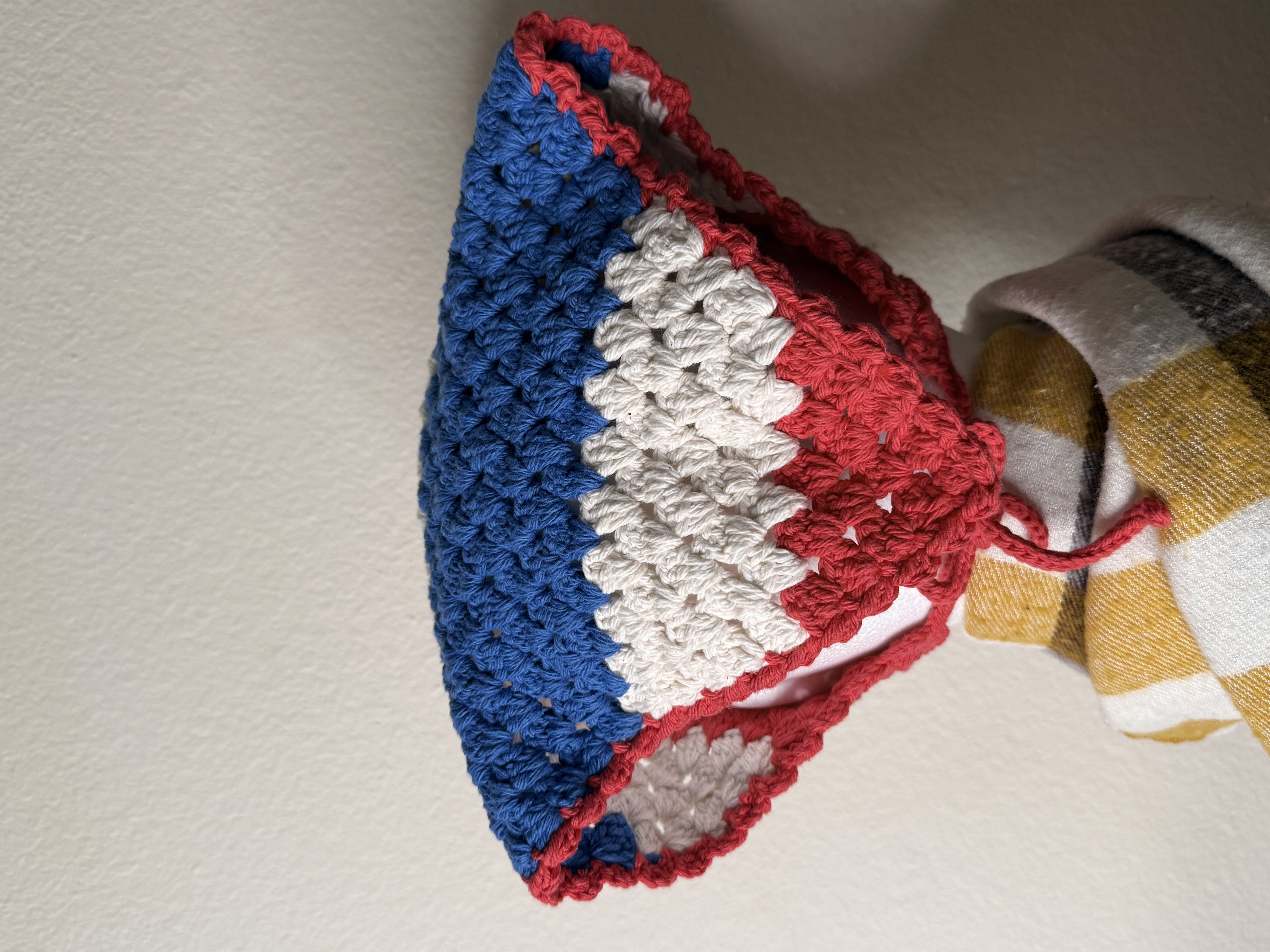 Thailand Flag Crochet Bandana