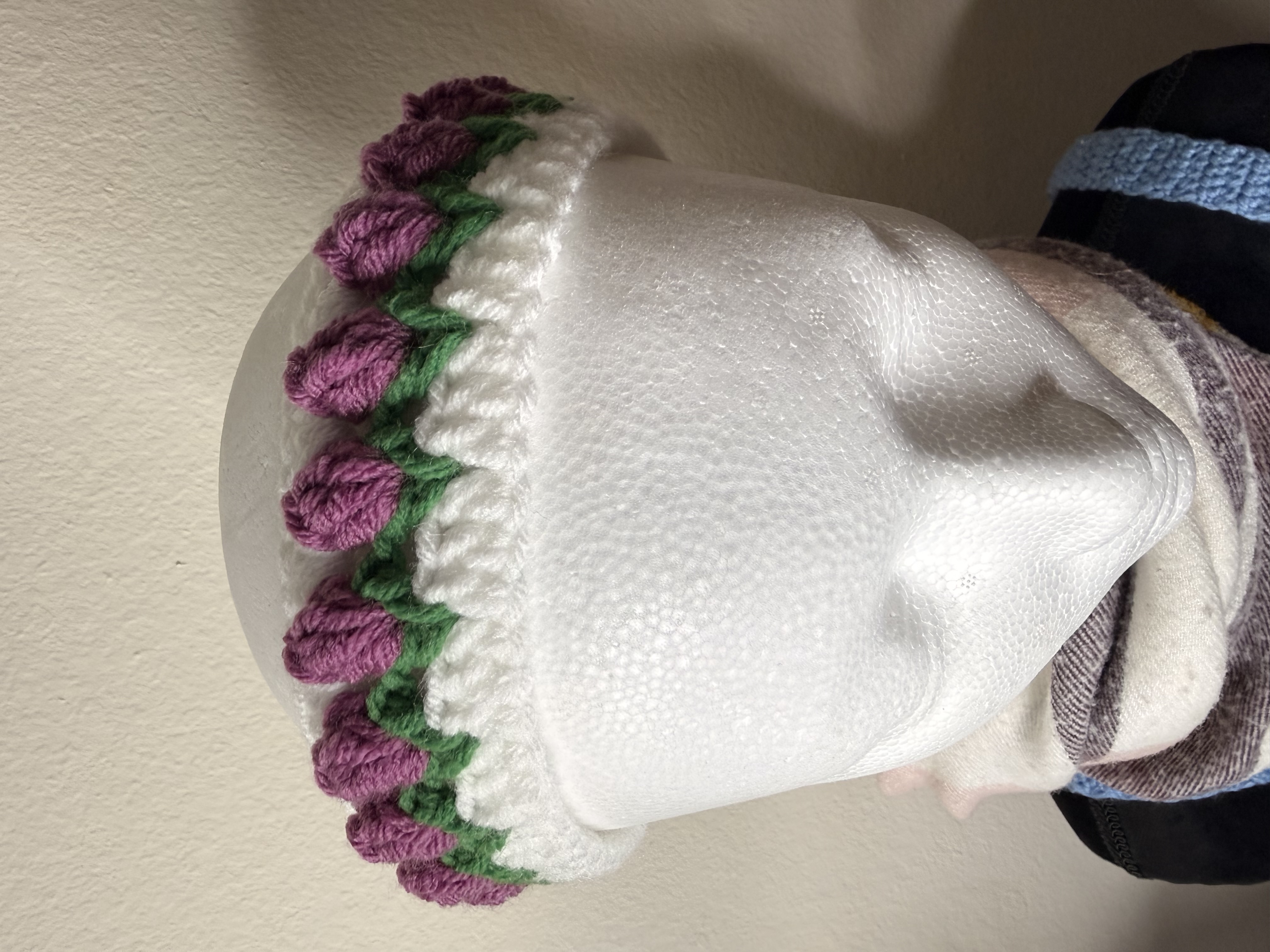 Crochet Tulip Floral Headband