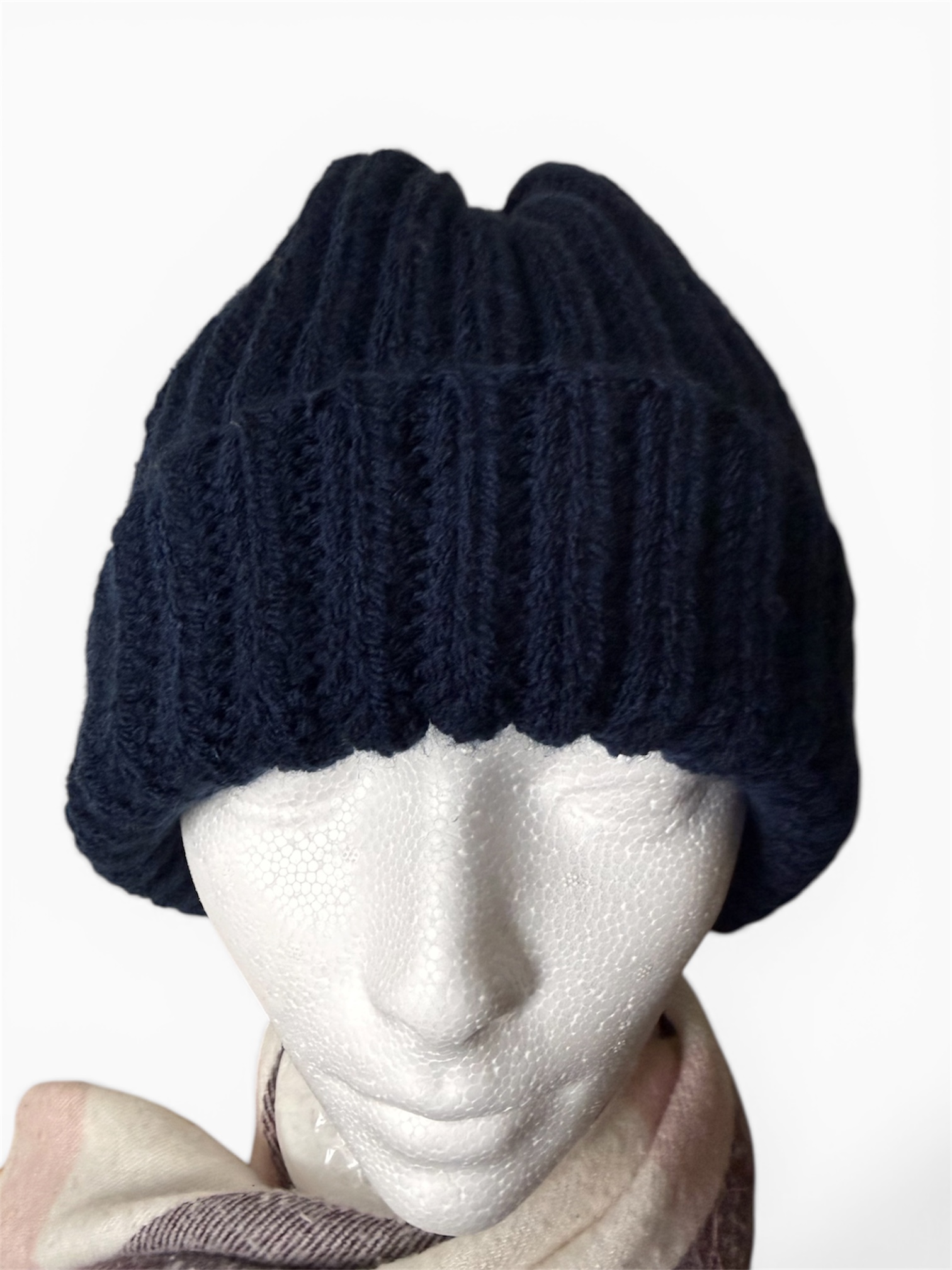 Ribbed Knit Beanie