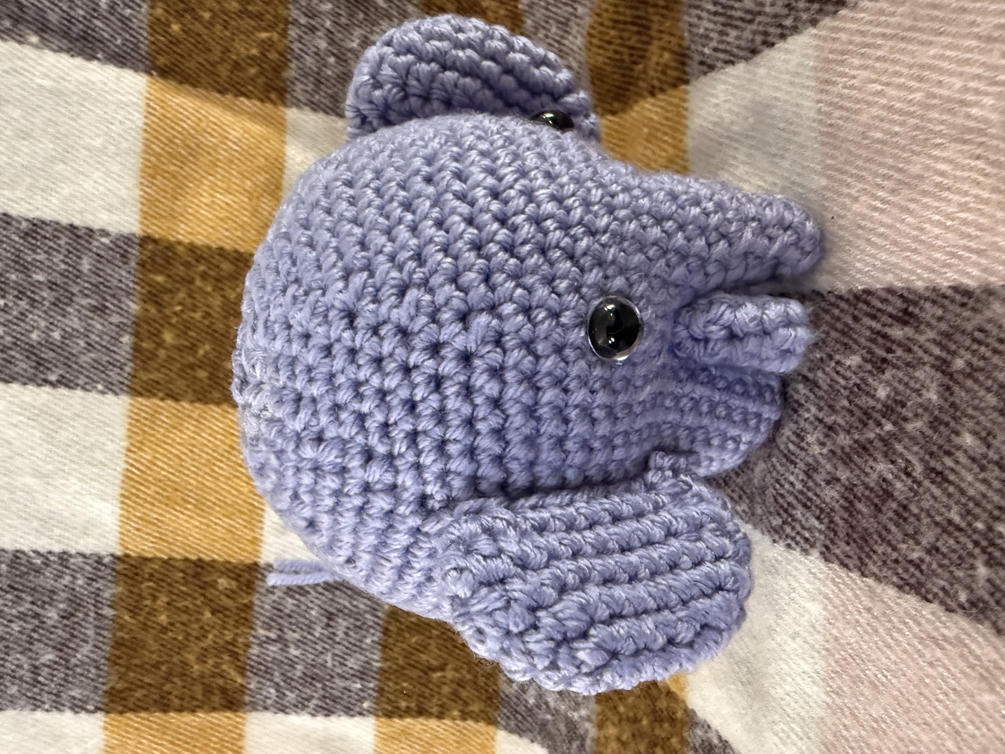 Crochet Elephant Plush