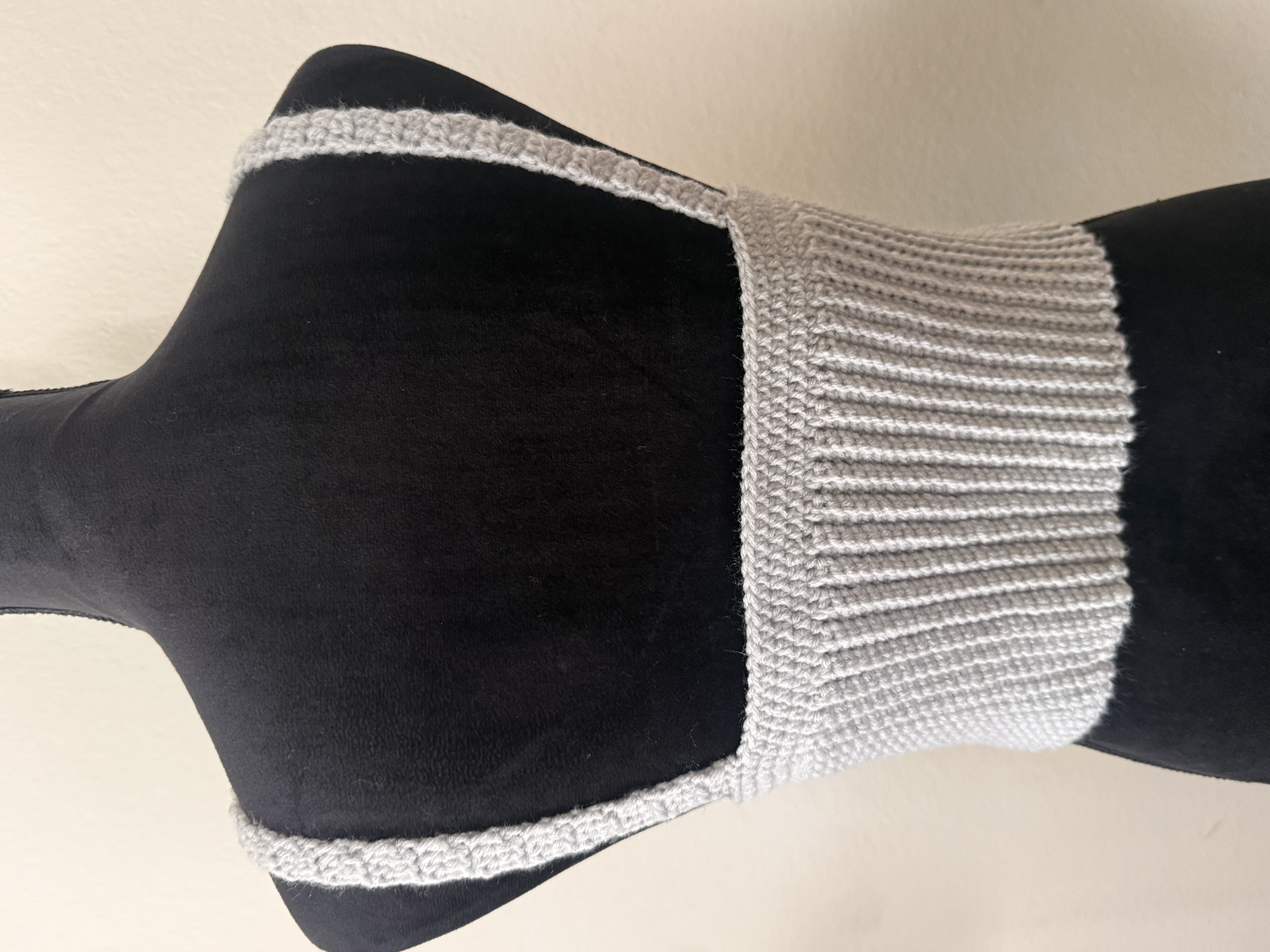 Handmade Crochet Crop Top / Size Medium