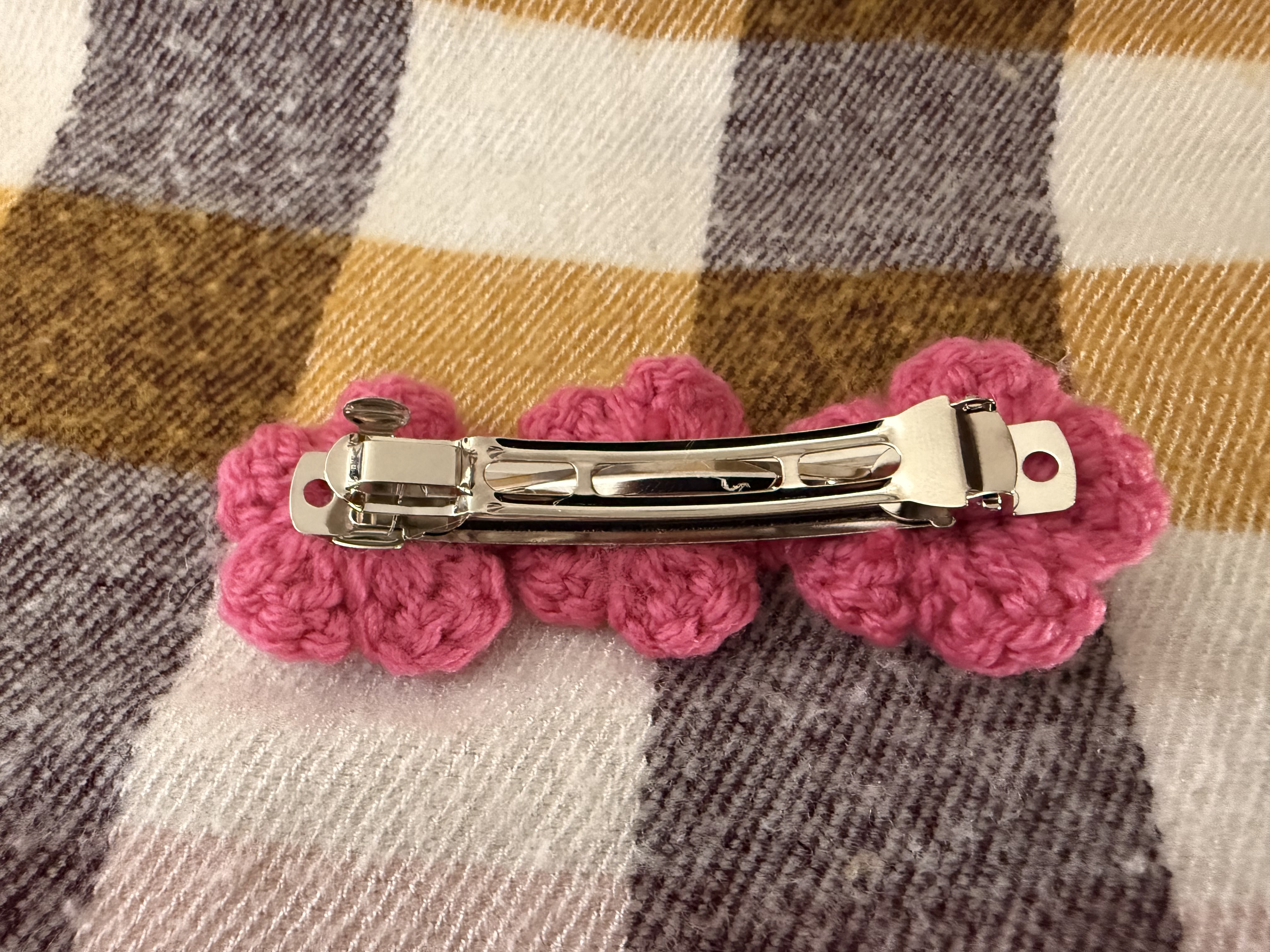 Crochet Flower Brooch
