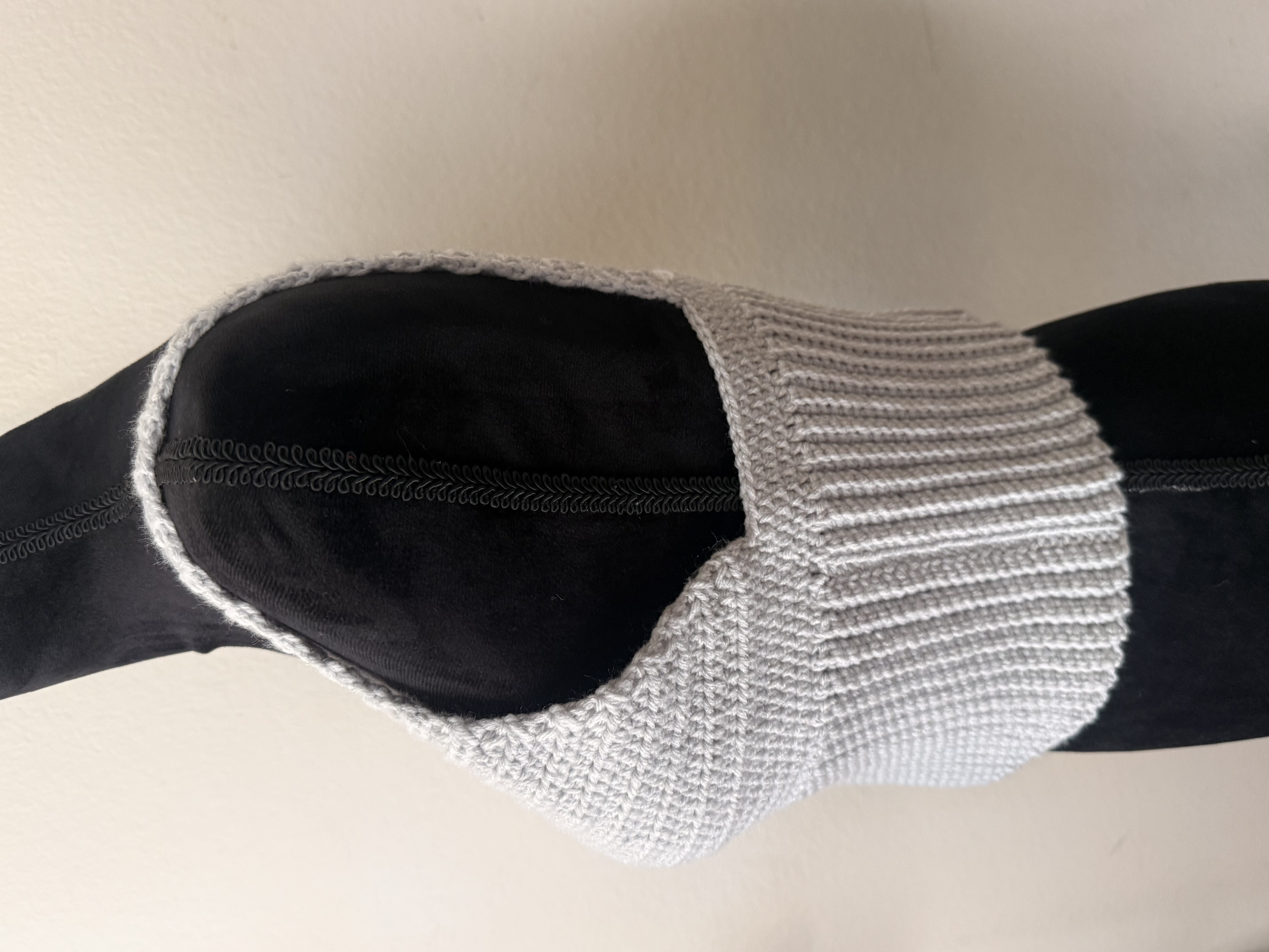 Handmade Crochet Crop Top / Size Medium