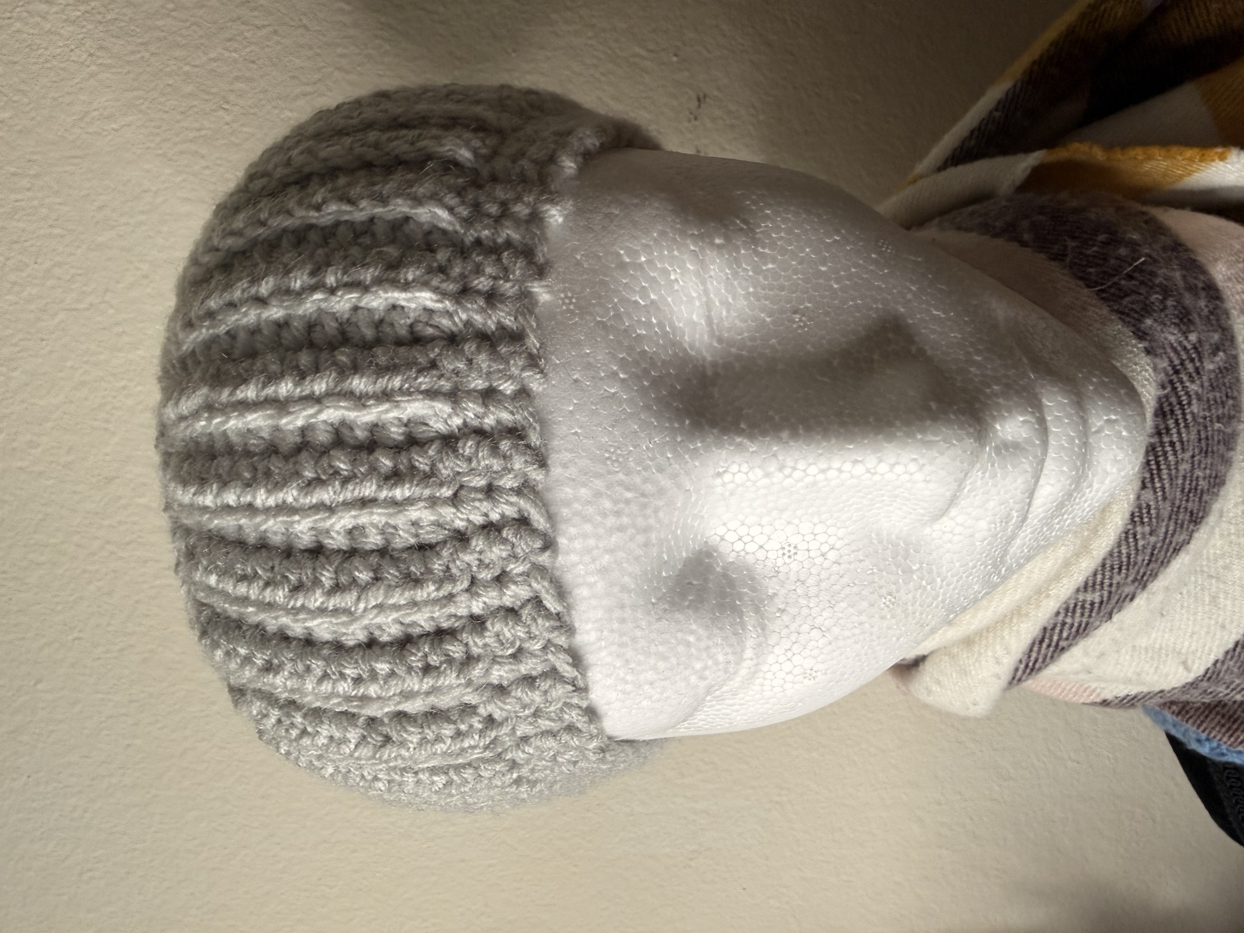 Chunky Knit Grey Headband