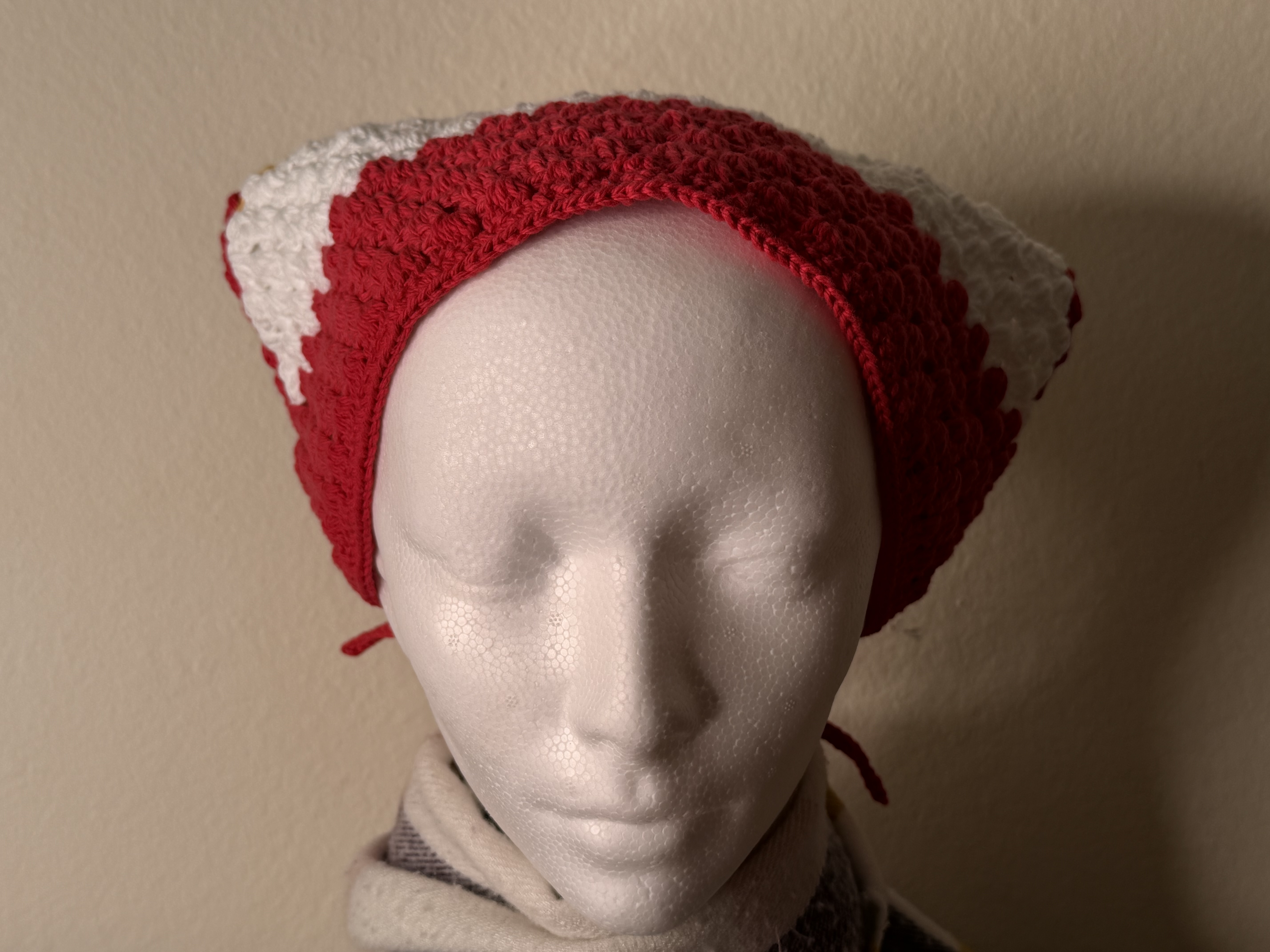 Handmade Crochet bandana cotton 