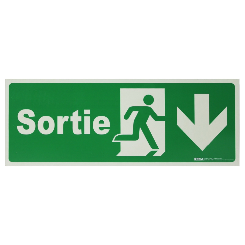 Plaque Porte de Sortie left
