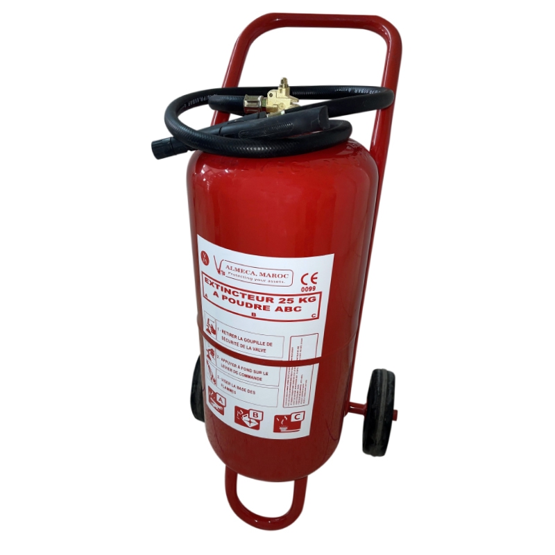 Extincteur 25Kg Poudre ABC