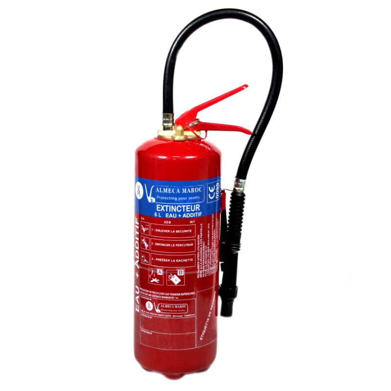 Extincteur 6L Eau Pulvérisée