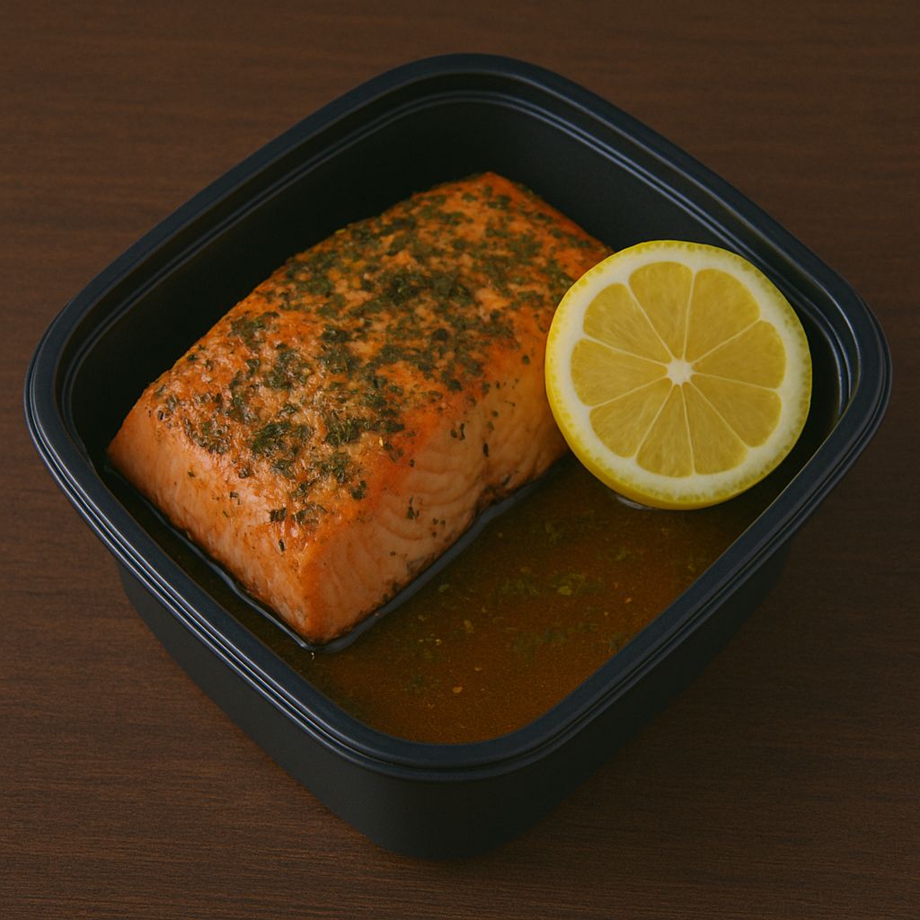 SALMON CON HIERBAS