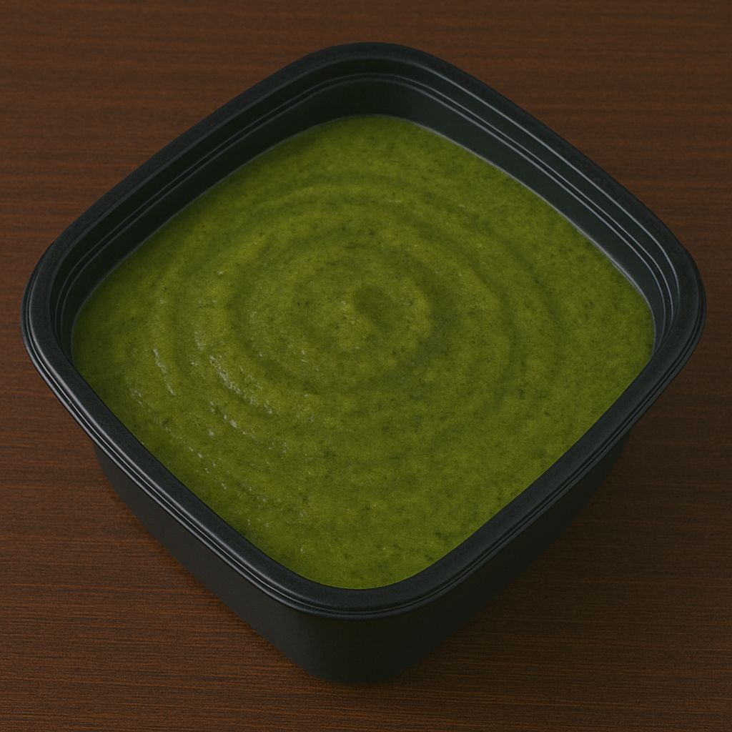 CREMA DE BROCOLI Y ESPINACA