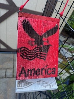Patriotic Freebird Birdhouse
