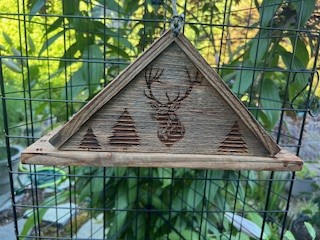 Rustic Freebird Wooden Birdhouse