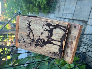 Rustic Freebird Wooden Birdhouse