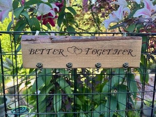 Better Together Wooden Key Holder