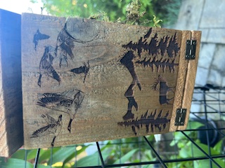 Rustic Freebird Wooden Birdhouse