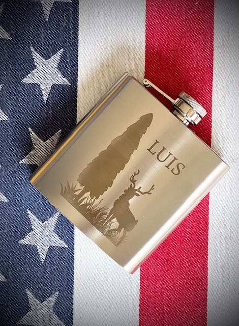 Personalized Stainless Steel Flask