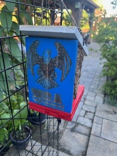 Rustic Freebird Wooden Birdhouse