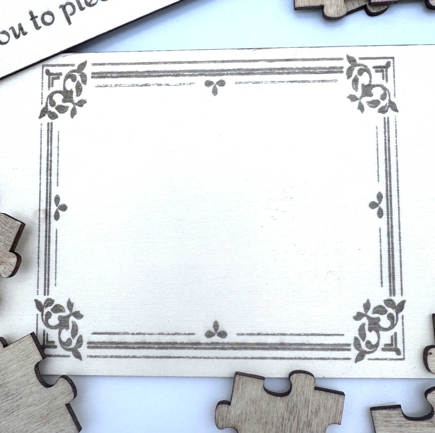 Five Years Down Puzzle Anniversary Card