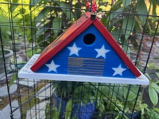 Patriotic Freebird Birdhouse