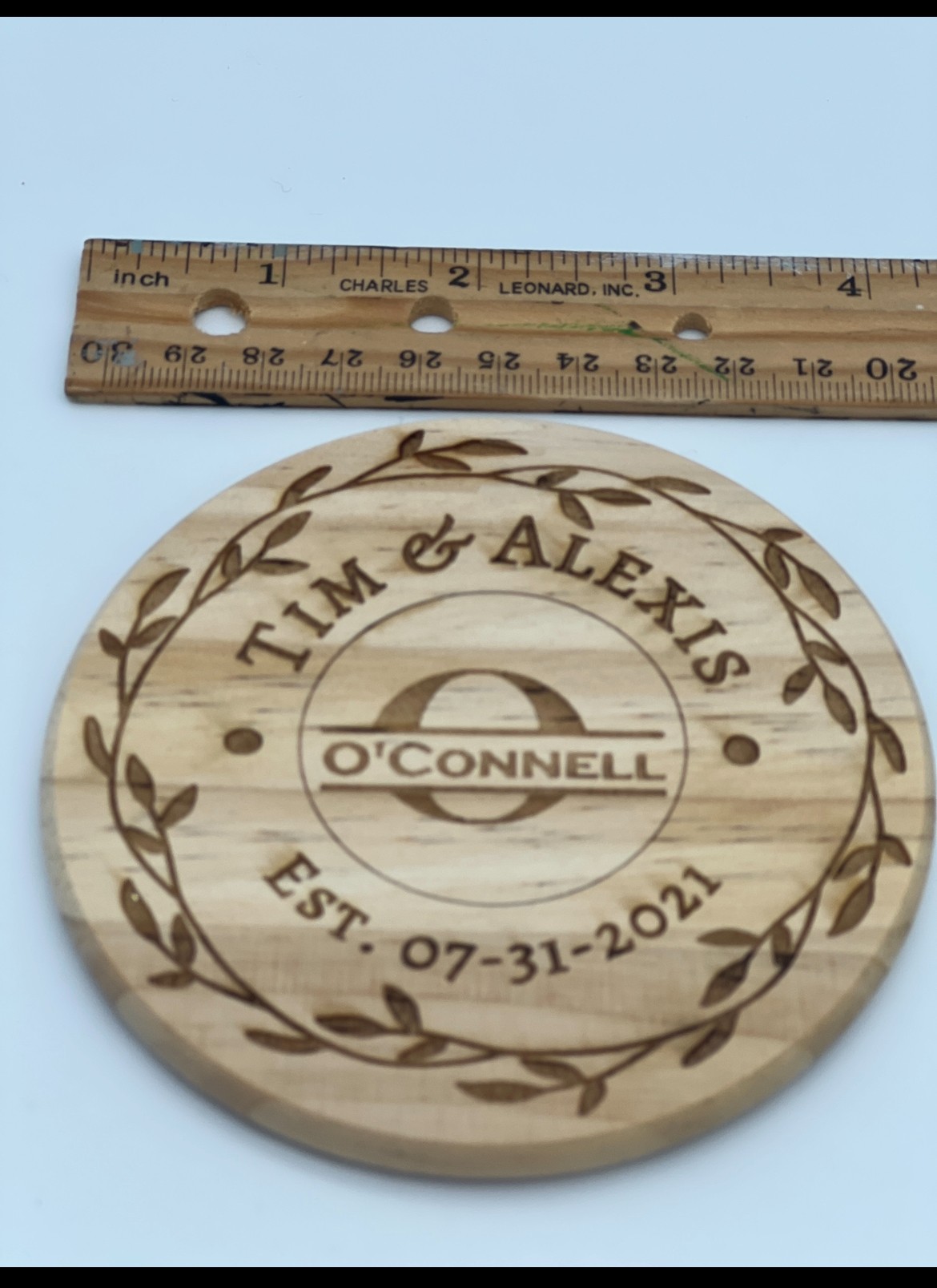 Personalized Wooden Coasters