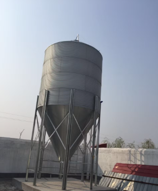 High Quality Feed Grain Silo For Broiler Farms