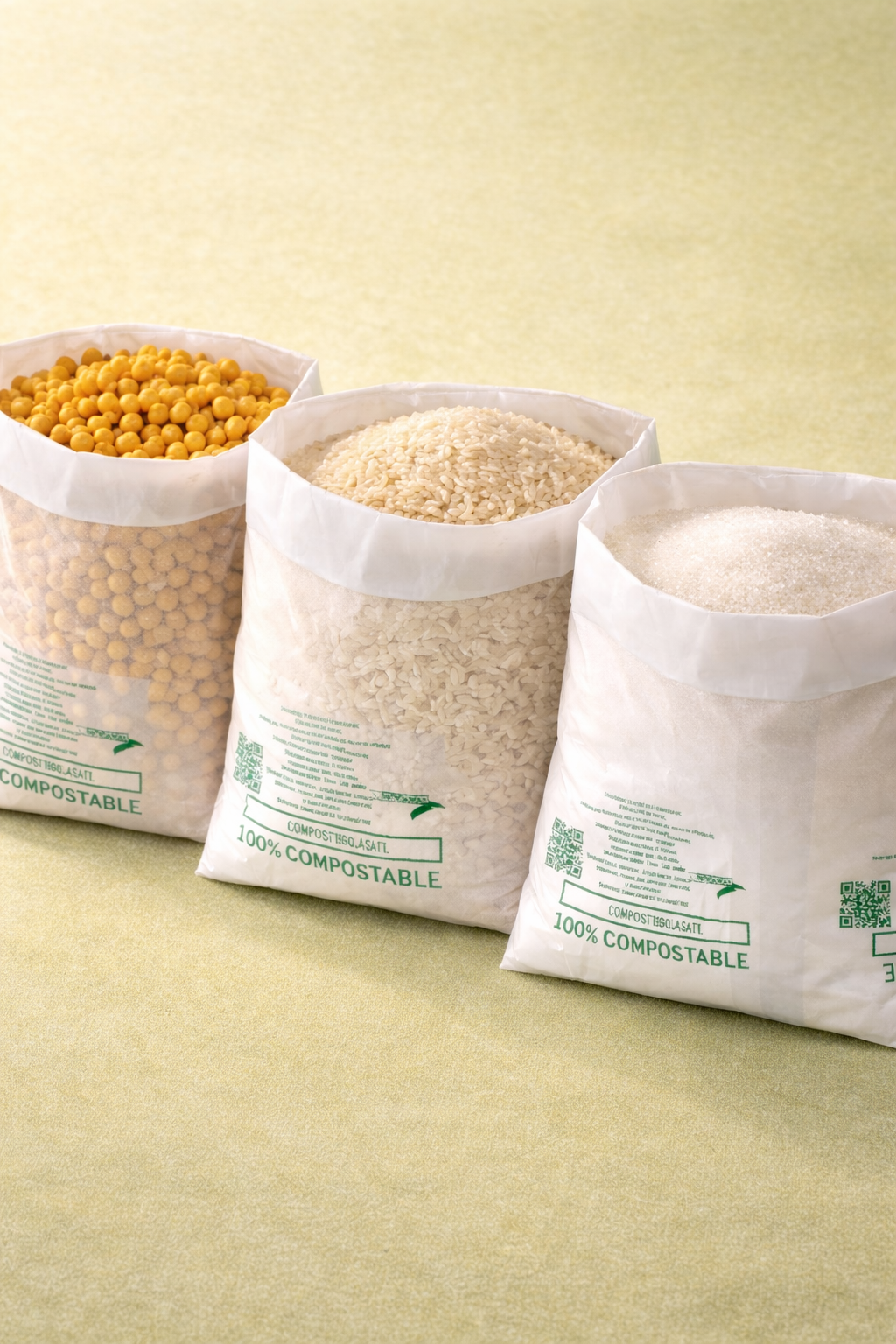 Eco-friendly Compostable Grocery Bags - 1KG