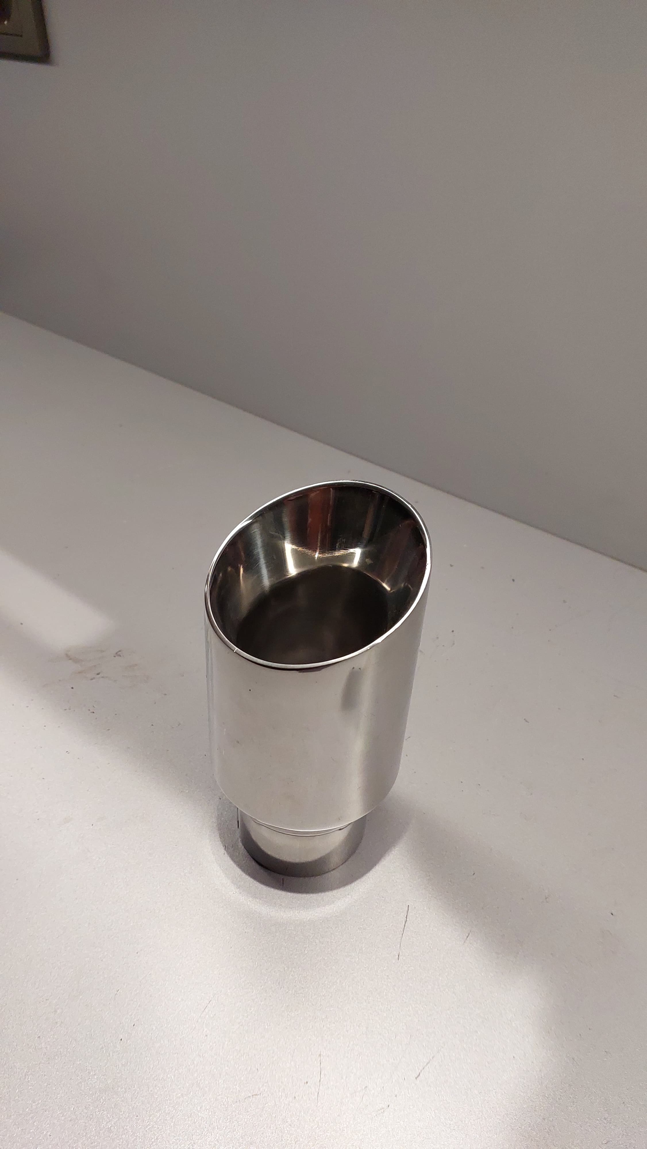 76 mm Krom Tekli Kesik Egzoz ucu 