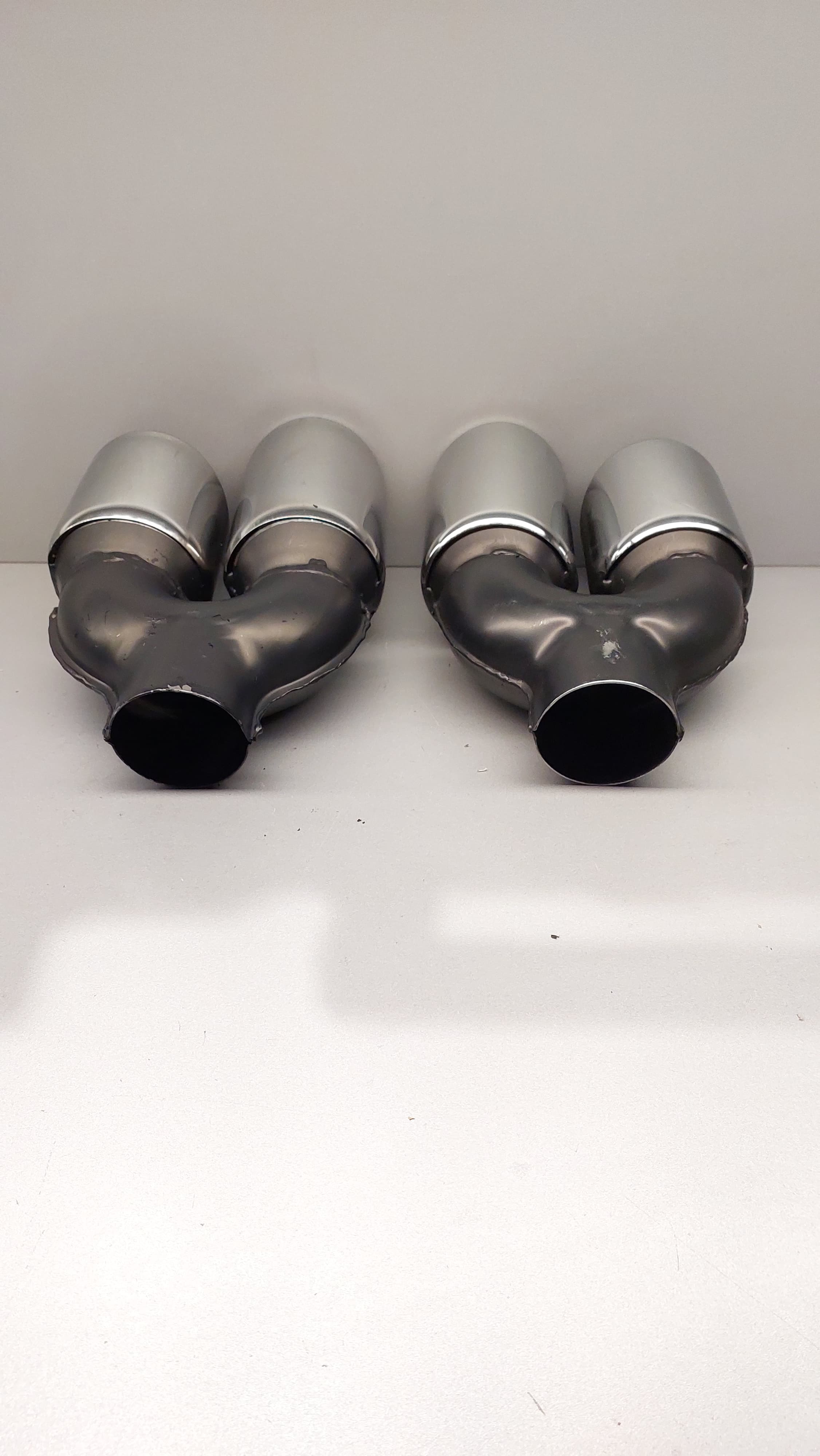 90 mm Kesik Sağ-Sol Takım Egzoz ucu 