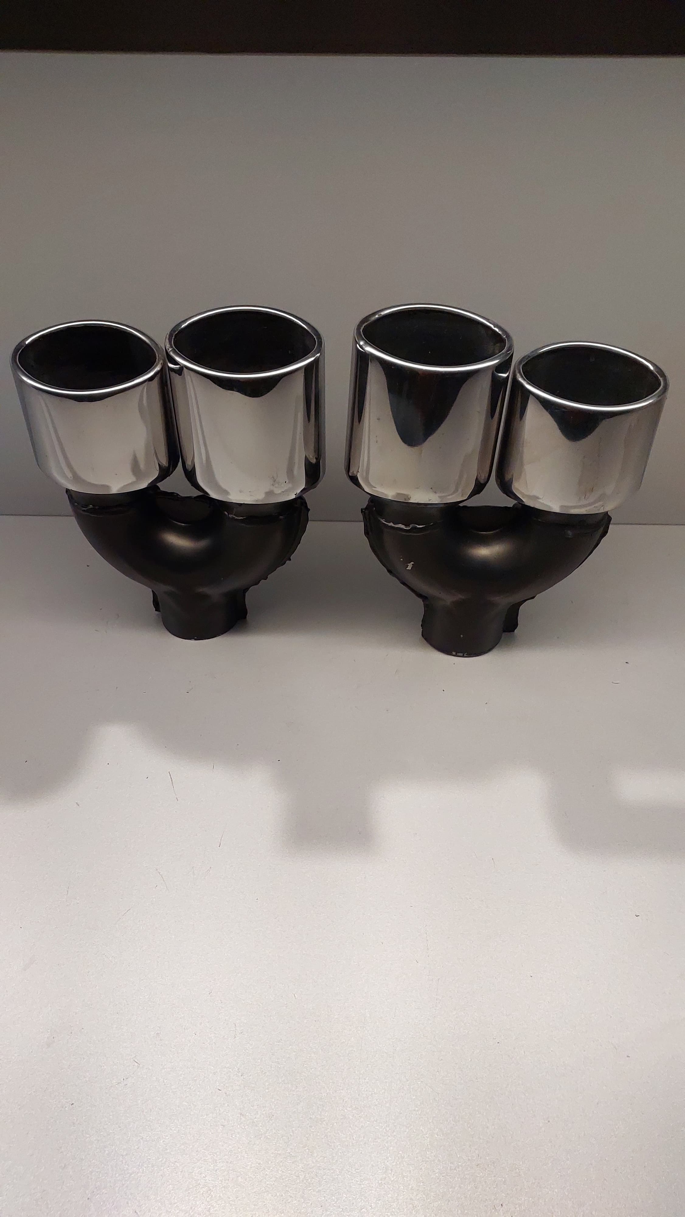 100 mm Balık Gözü Sağ-Sol Takım Egzoz ucu