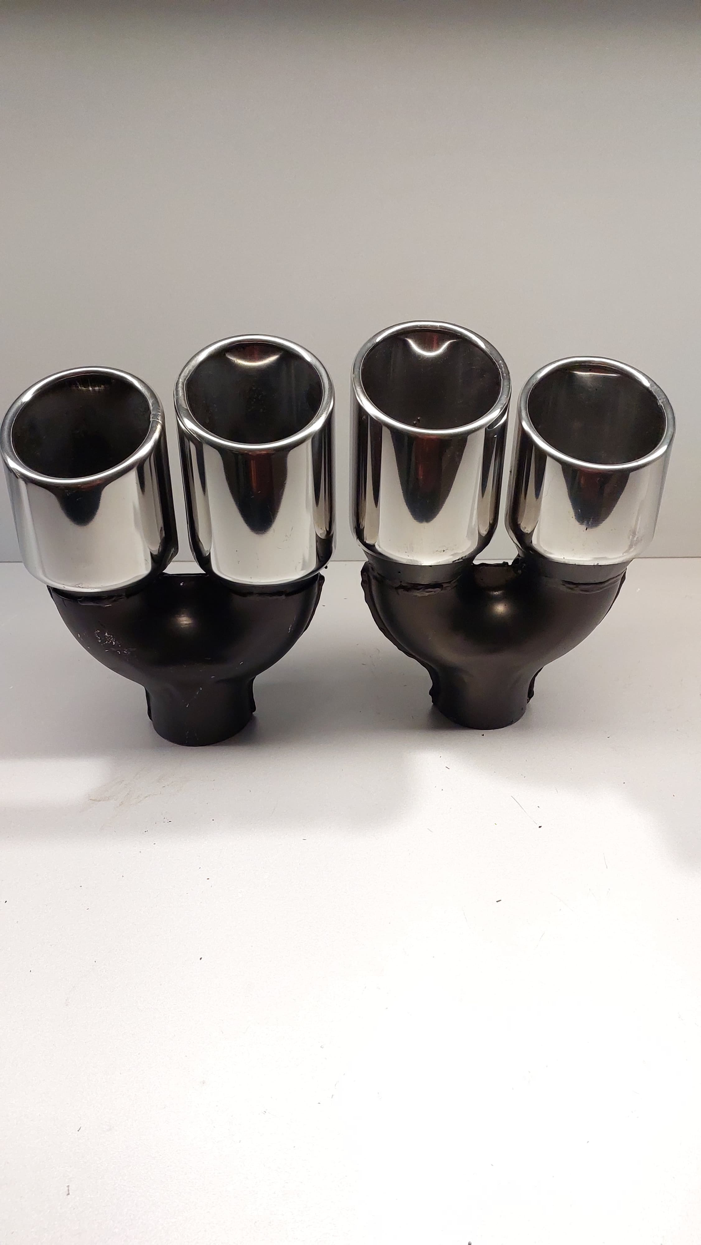 90 mm Kesik Sağ-Sol Takım Egzoz ucu 