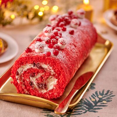 Bûche traditionnelle - Praliné