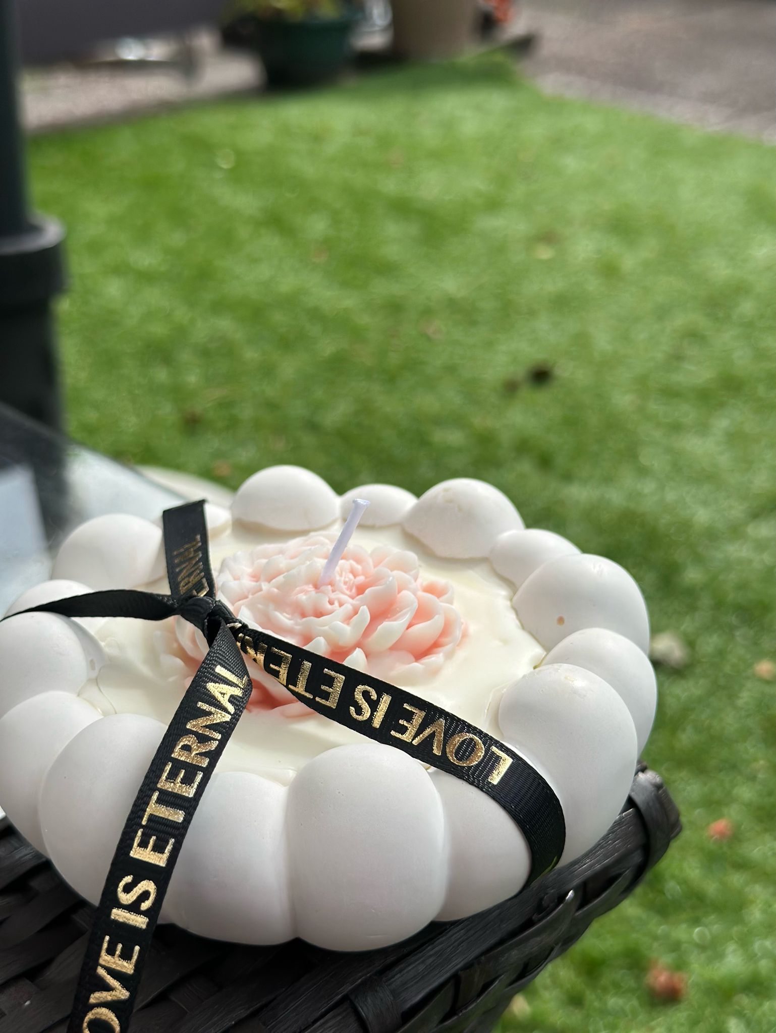 Handmade Flower Scented Candle