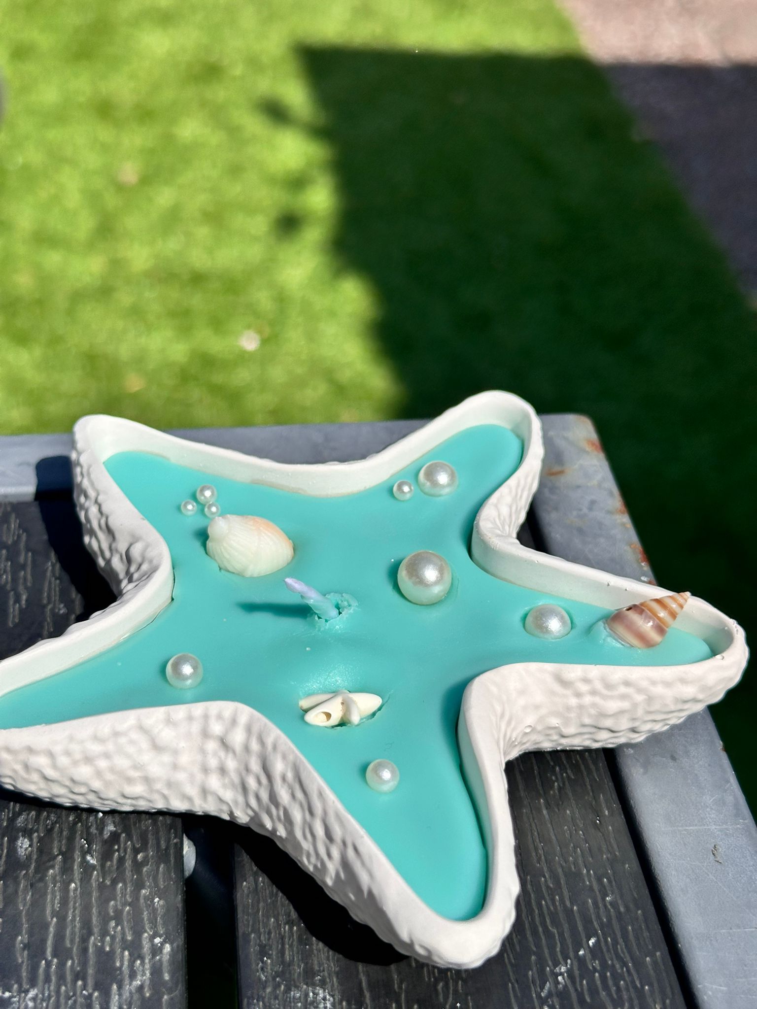 Starfish-Shaped Ocean Candle
