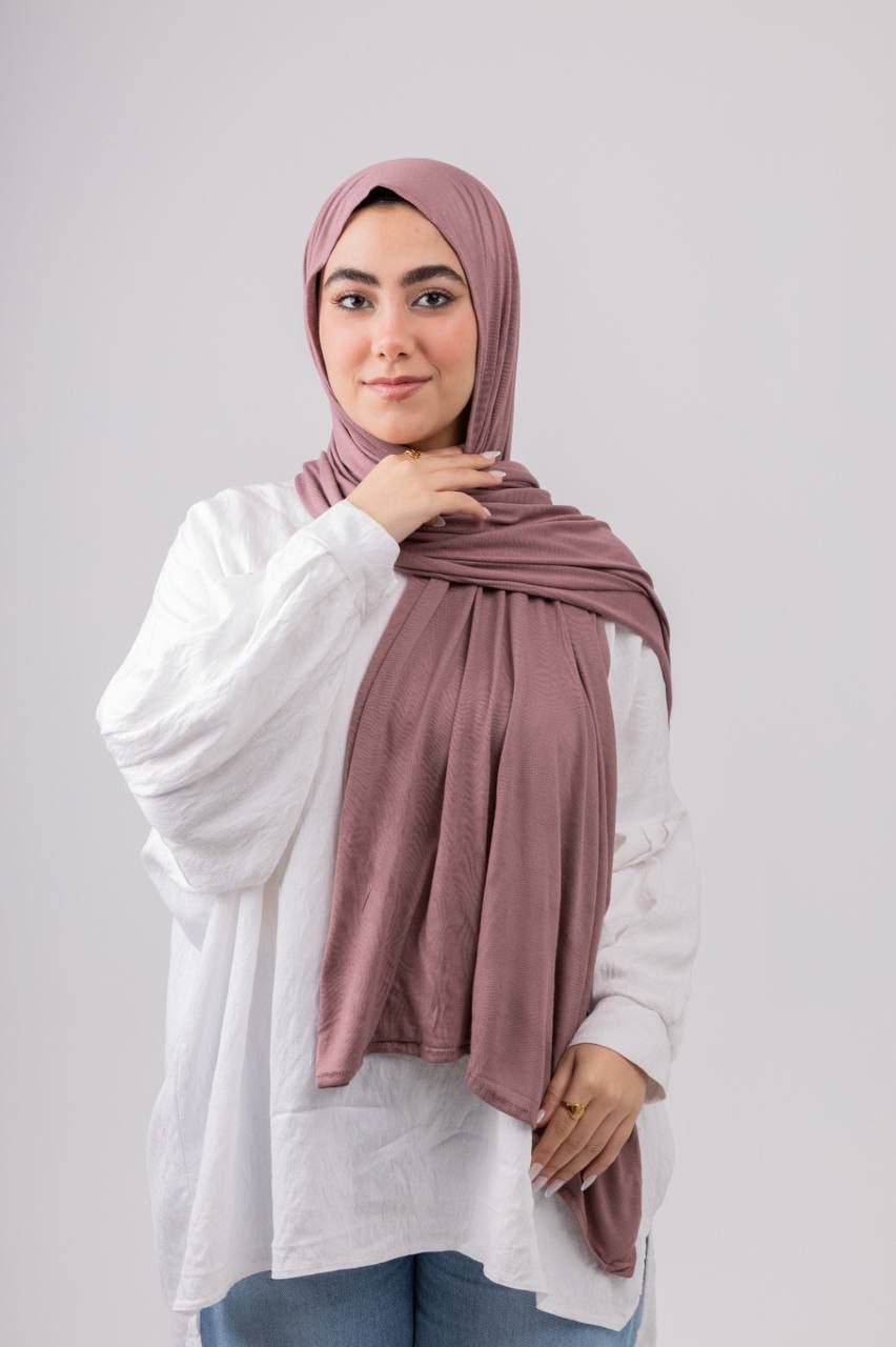 Mauve Hijab Shawl