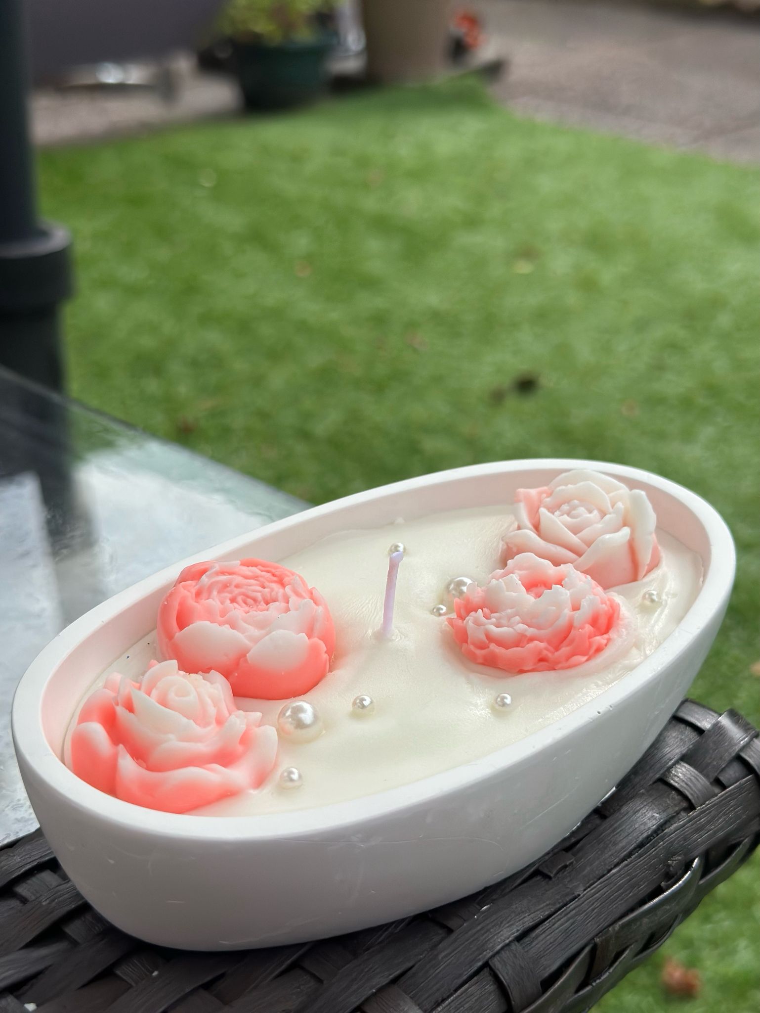 Floral Scented Candle