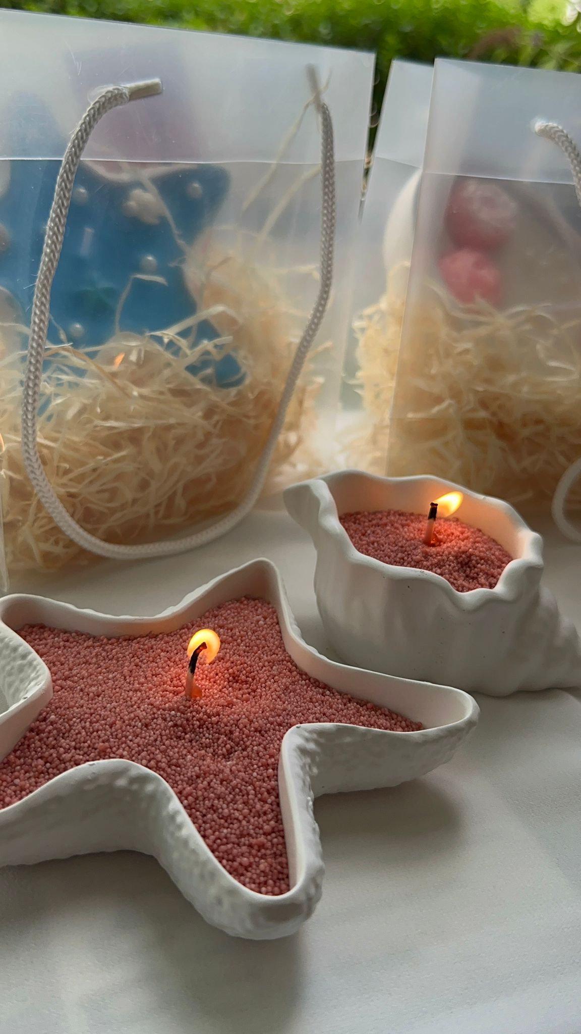 Handmade Decorative Sand Candles