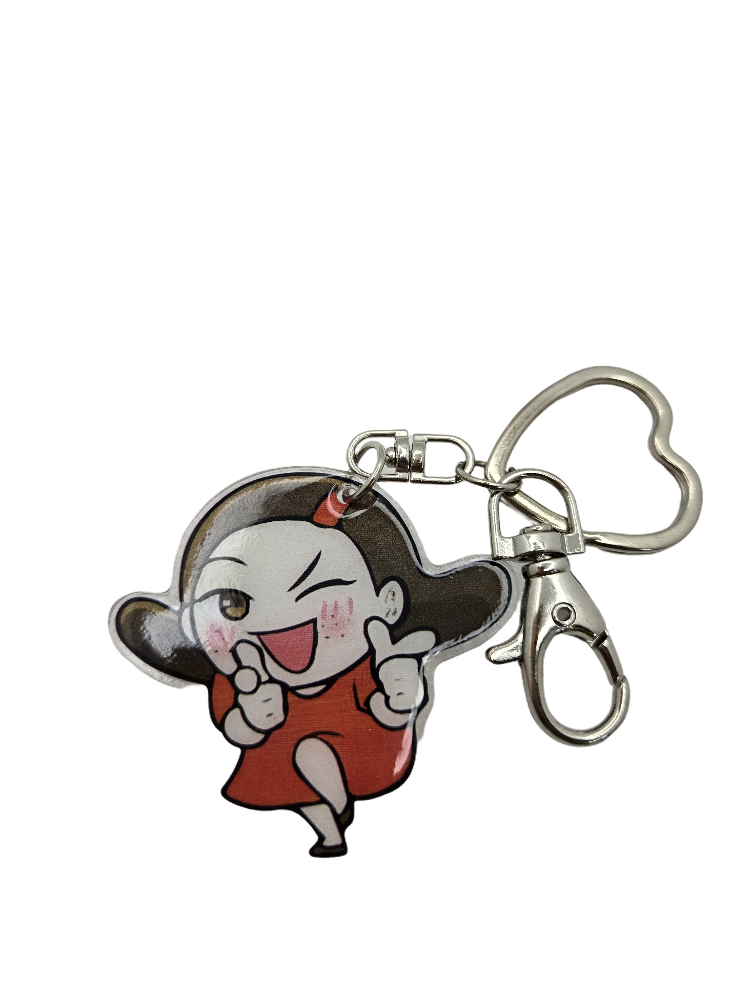 울산큰애기 아크릴키링 레진마감