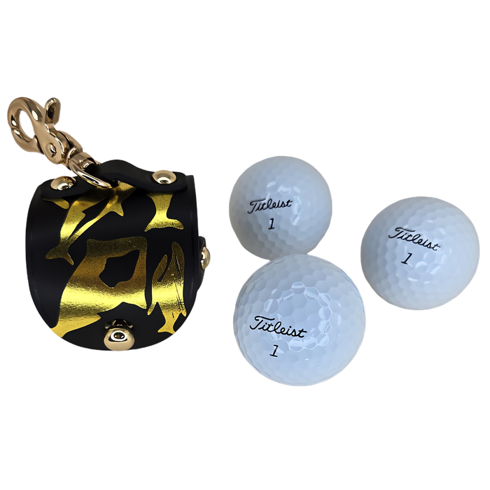 반구대암각화를 품은 골프공파우치와 타이틀리스트v1의 만남