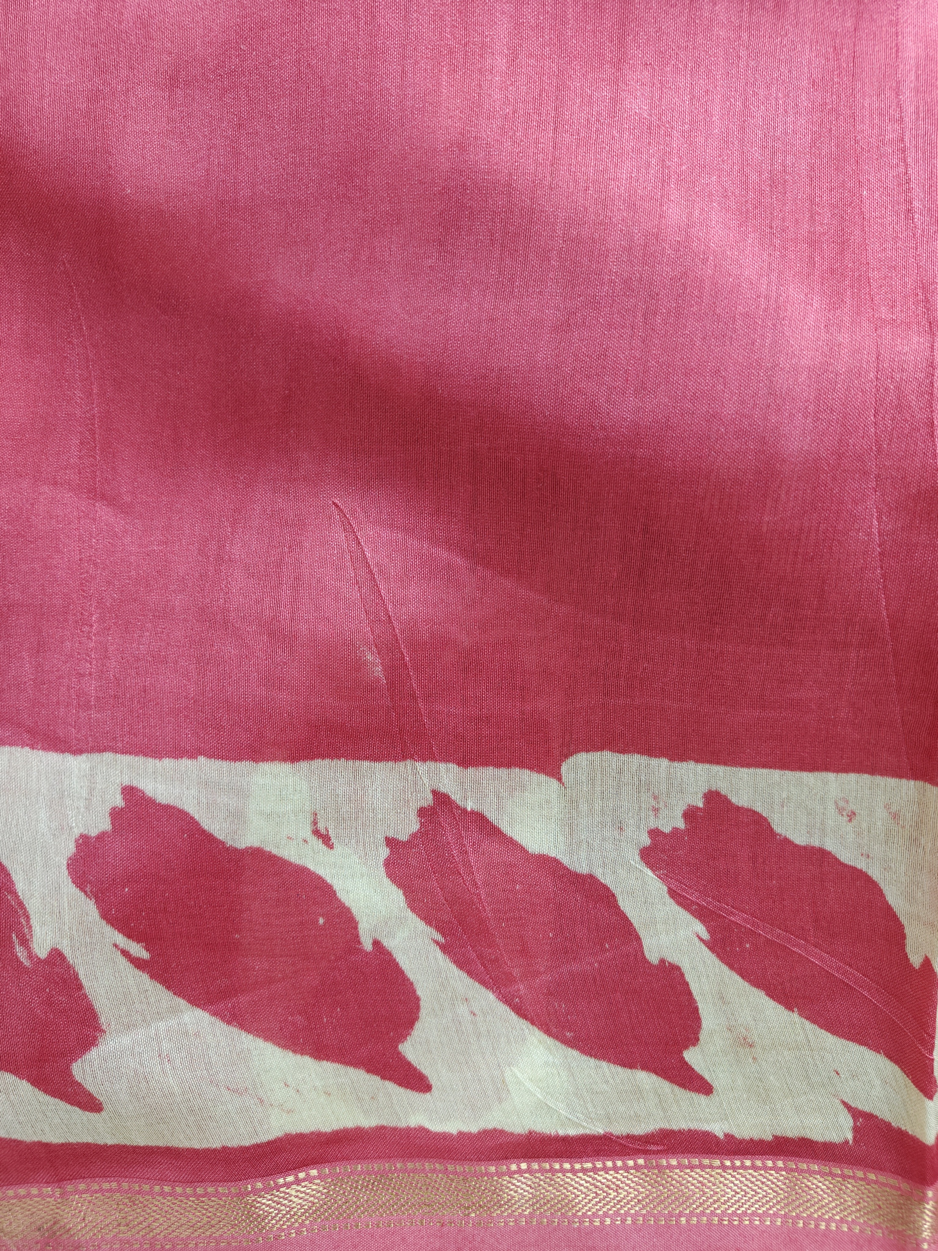 Maheshwari Silk Cotton Dabu Saree THDAB-0006