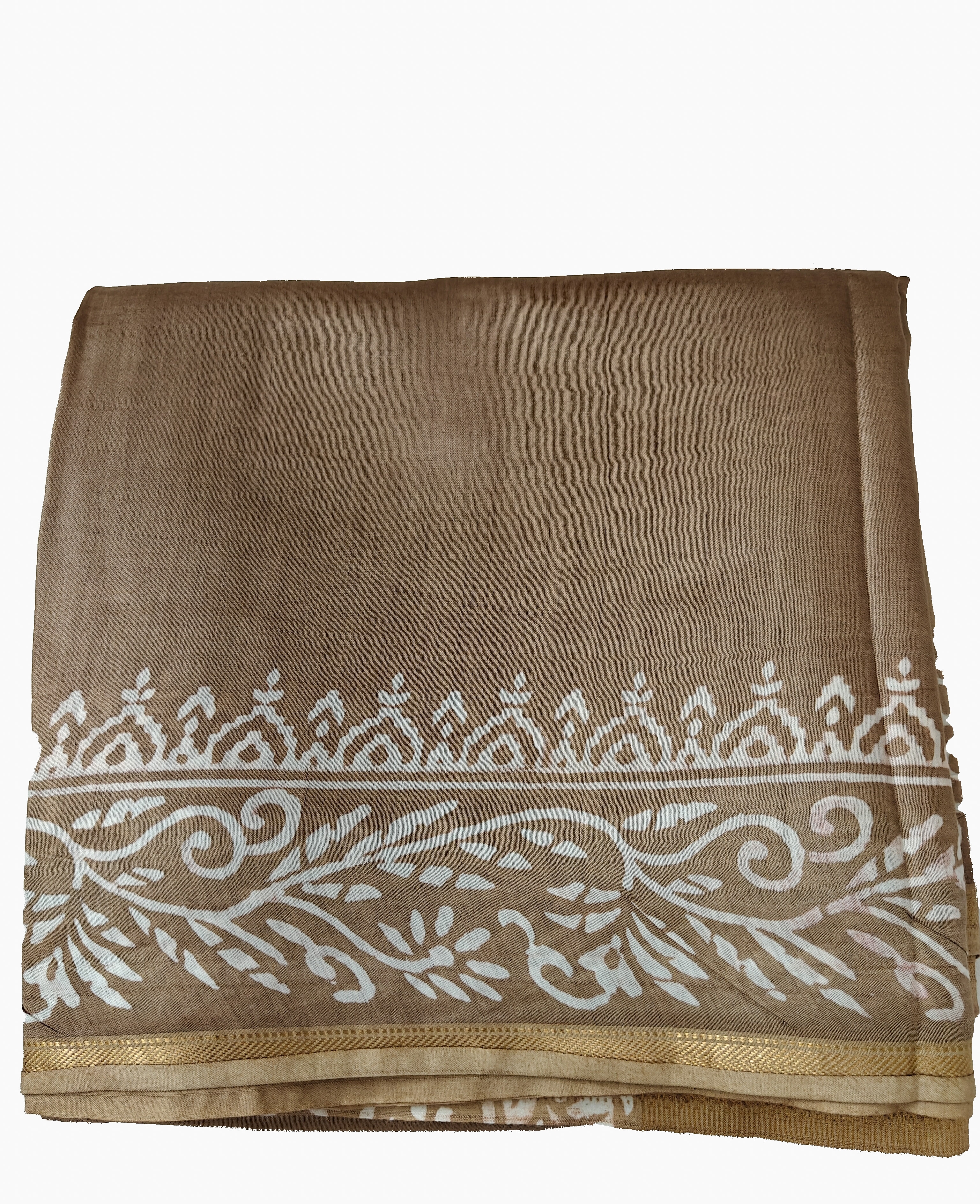 Maheshwari Silk Cotton Dabu Saree THDAB-0003