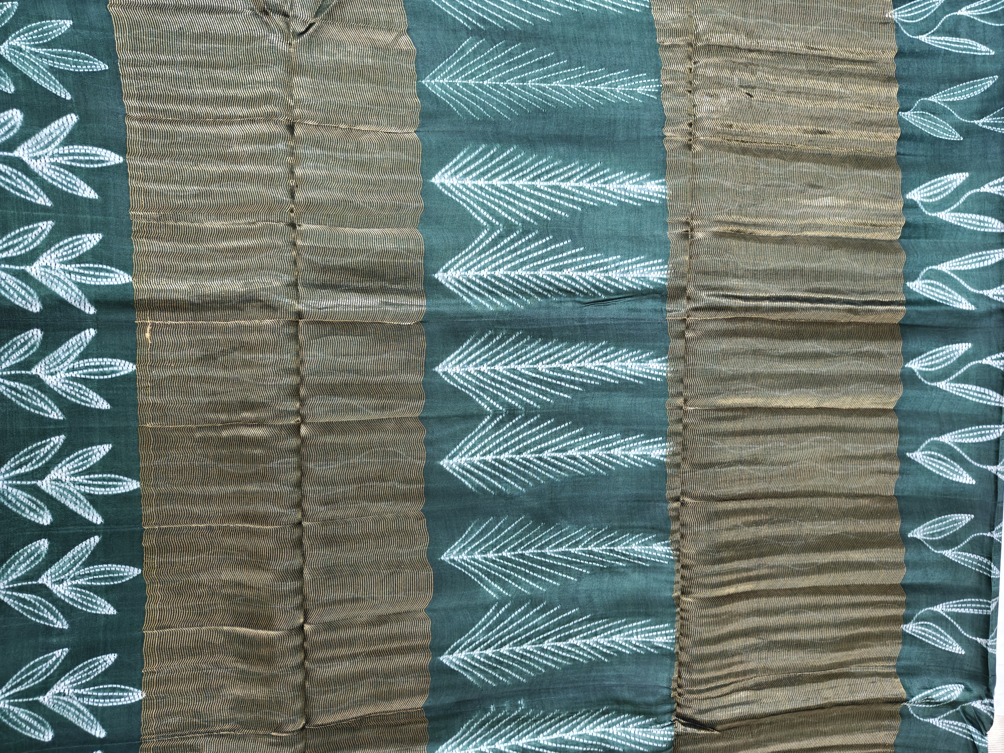 Maheshwari Silk Cotton Nui Shibori Saree THSHB-0002