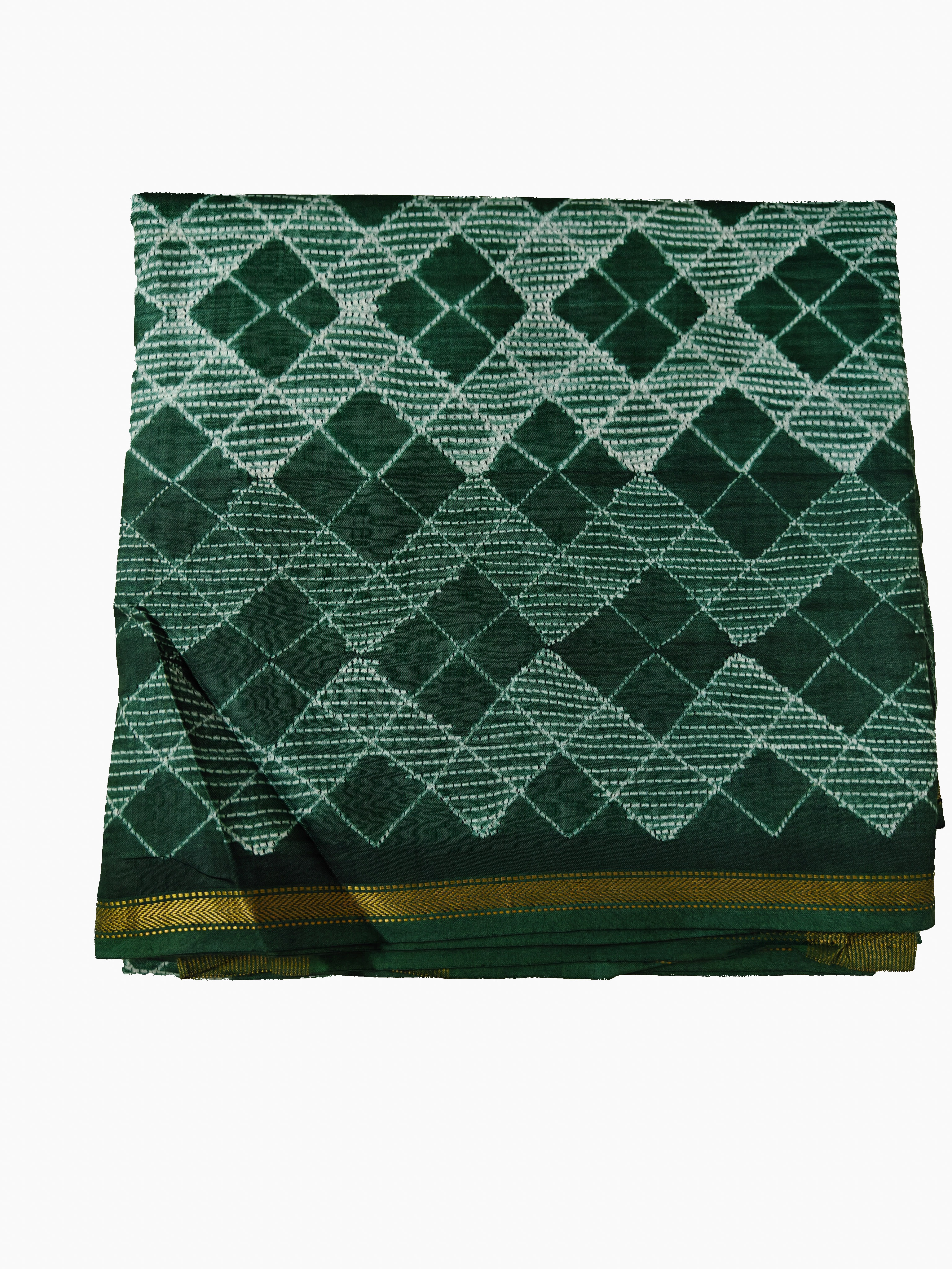 Maheshwari Silk Cotton Nui Shibori Saree THSHB-0002