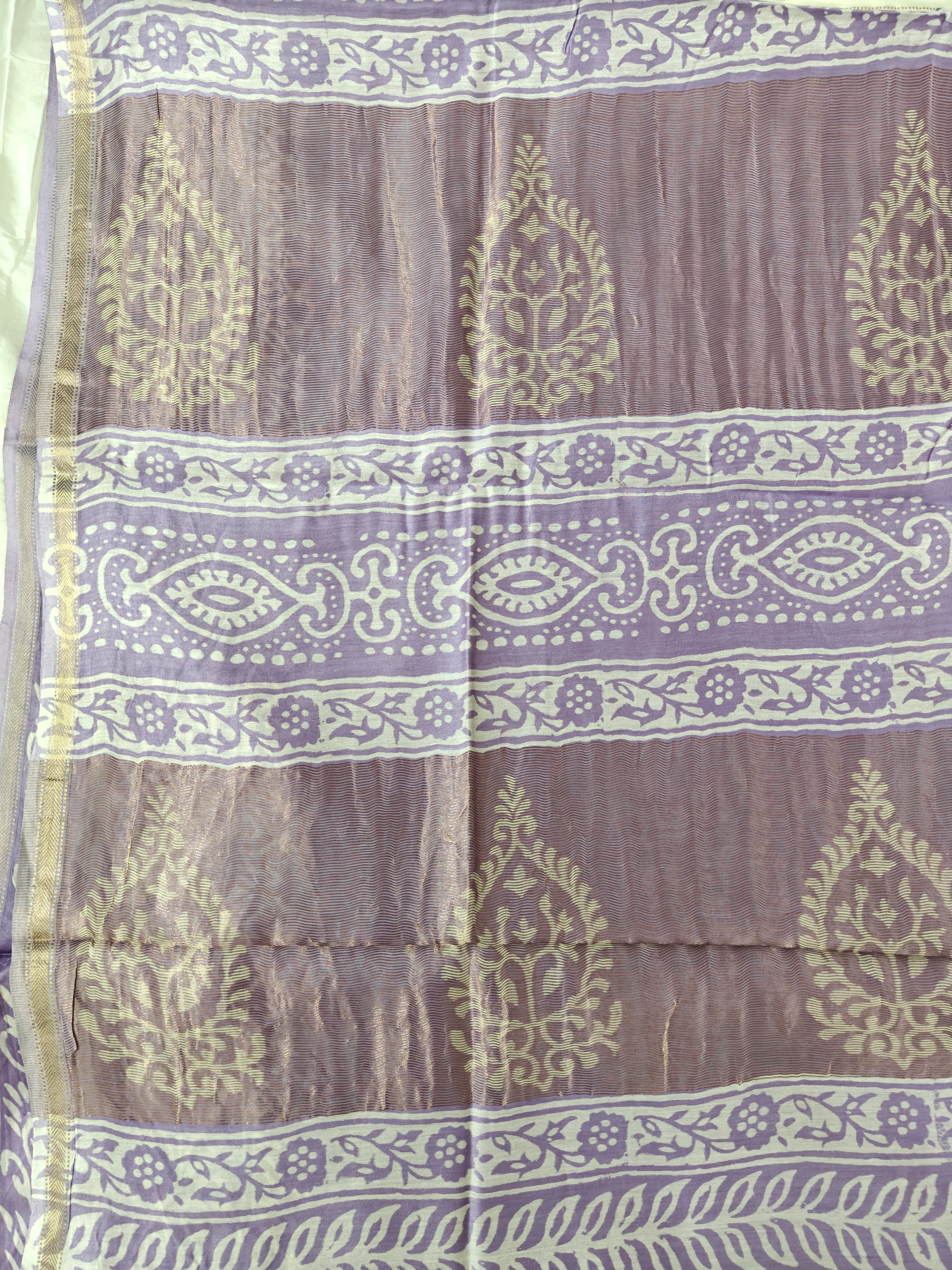 Maheshwari Silk Cotton Dabu Saree THDAB-0001